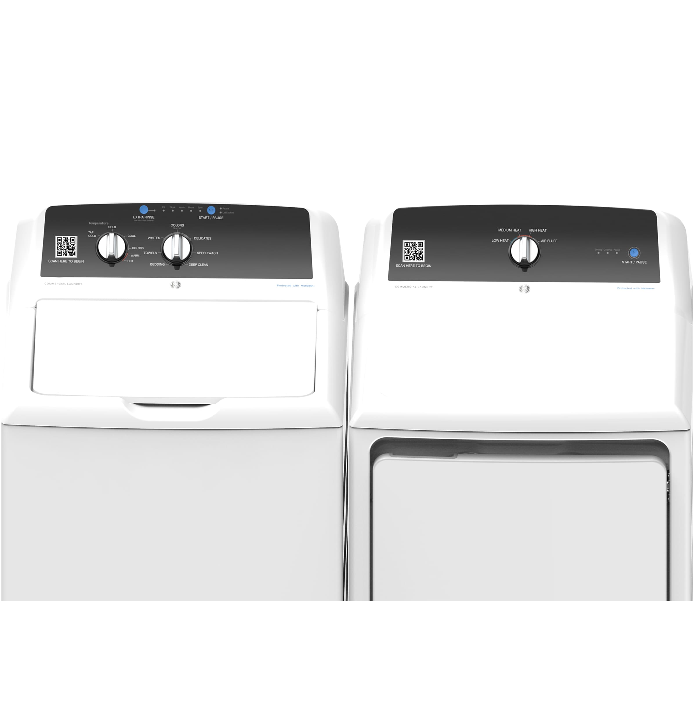 GE VTD52EASRWB Coin-Operated-Dryers - View #5