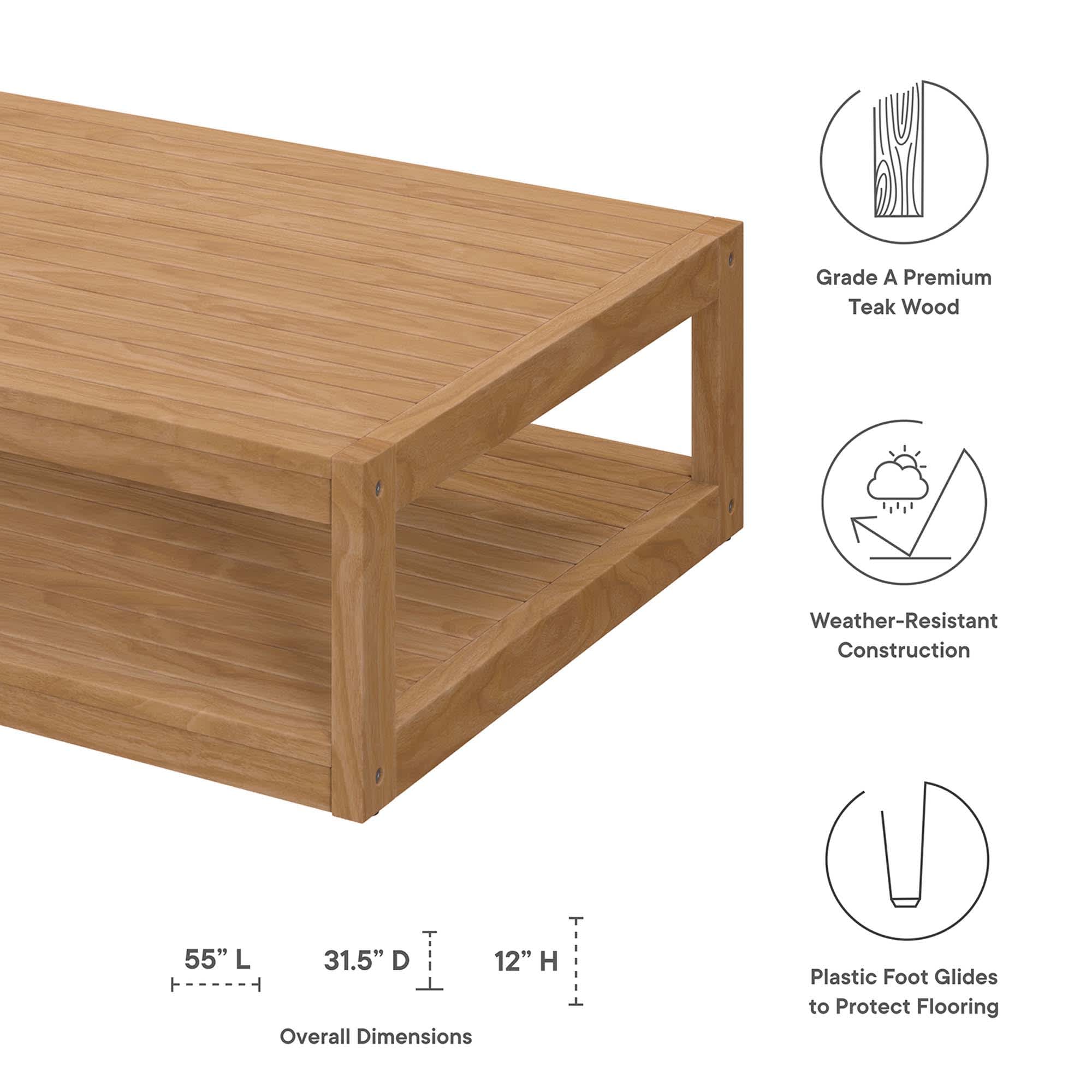 Modway EEI-5608-NAT Patio-Tables - View #2