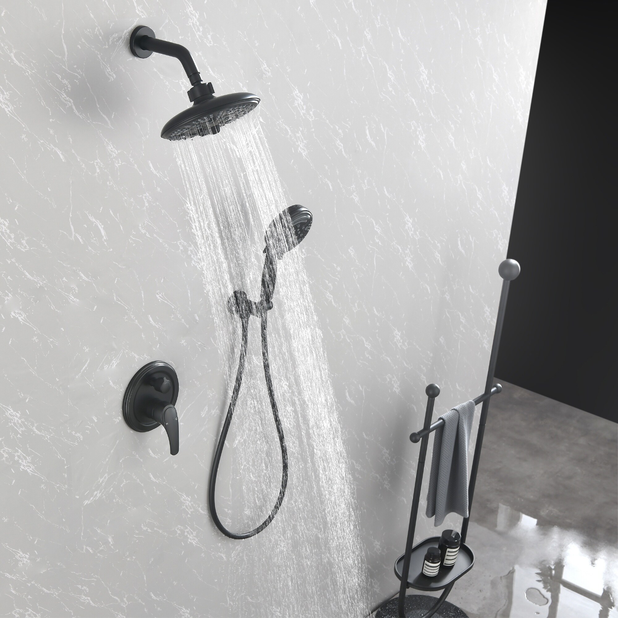 Boyel Living BL88044B Showerhead-Bar-Panels - View #3