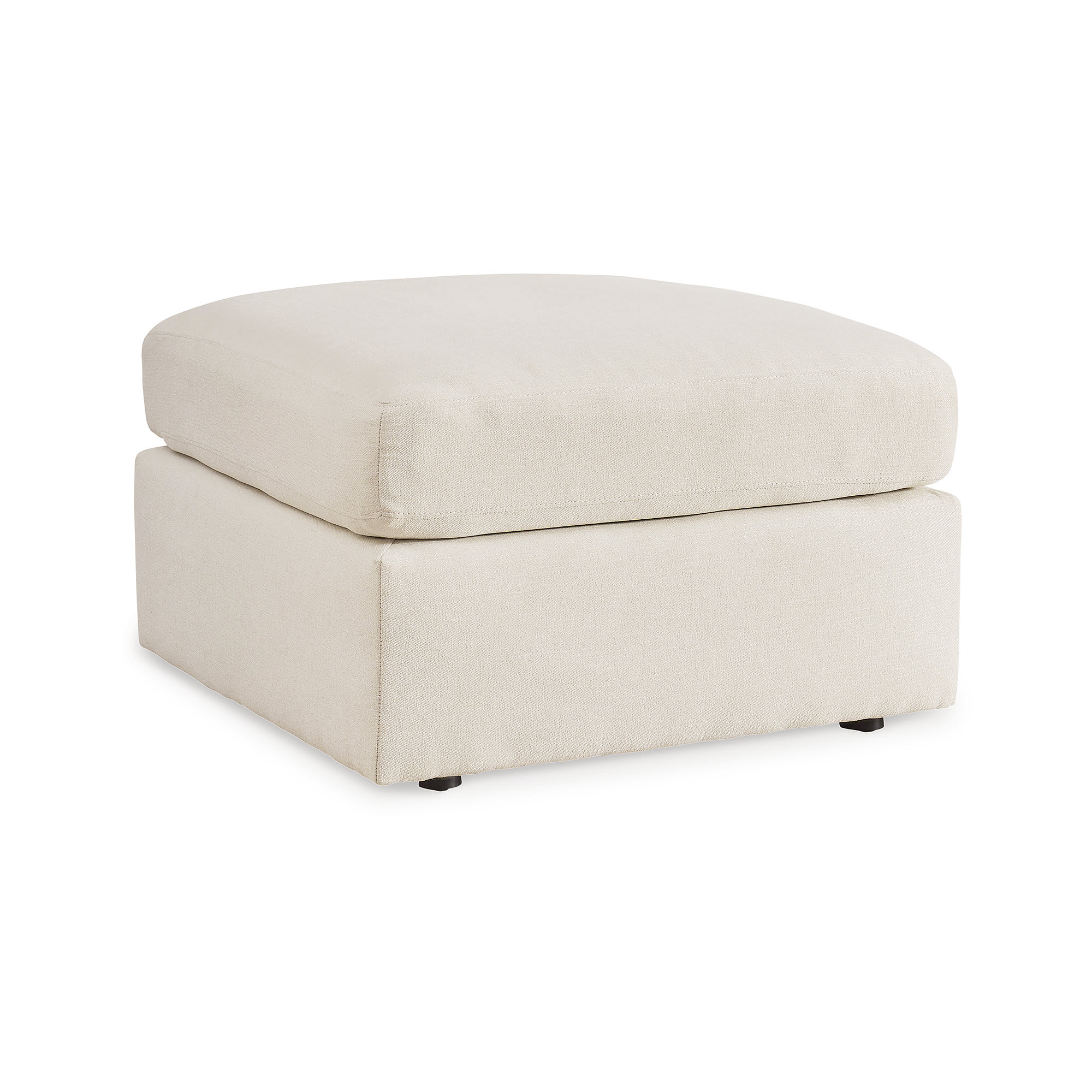 Signature Design by Ashley 9210308 Modmax Next Gen Nuvella Performance Fabric Oversized Accent Ottoman in Oyster Beige