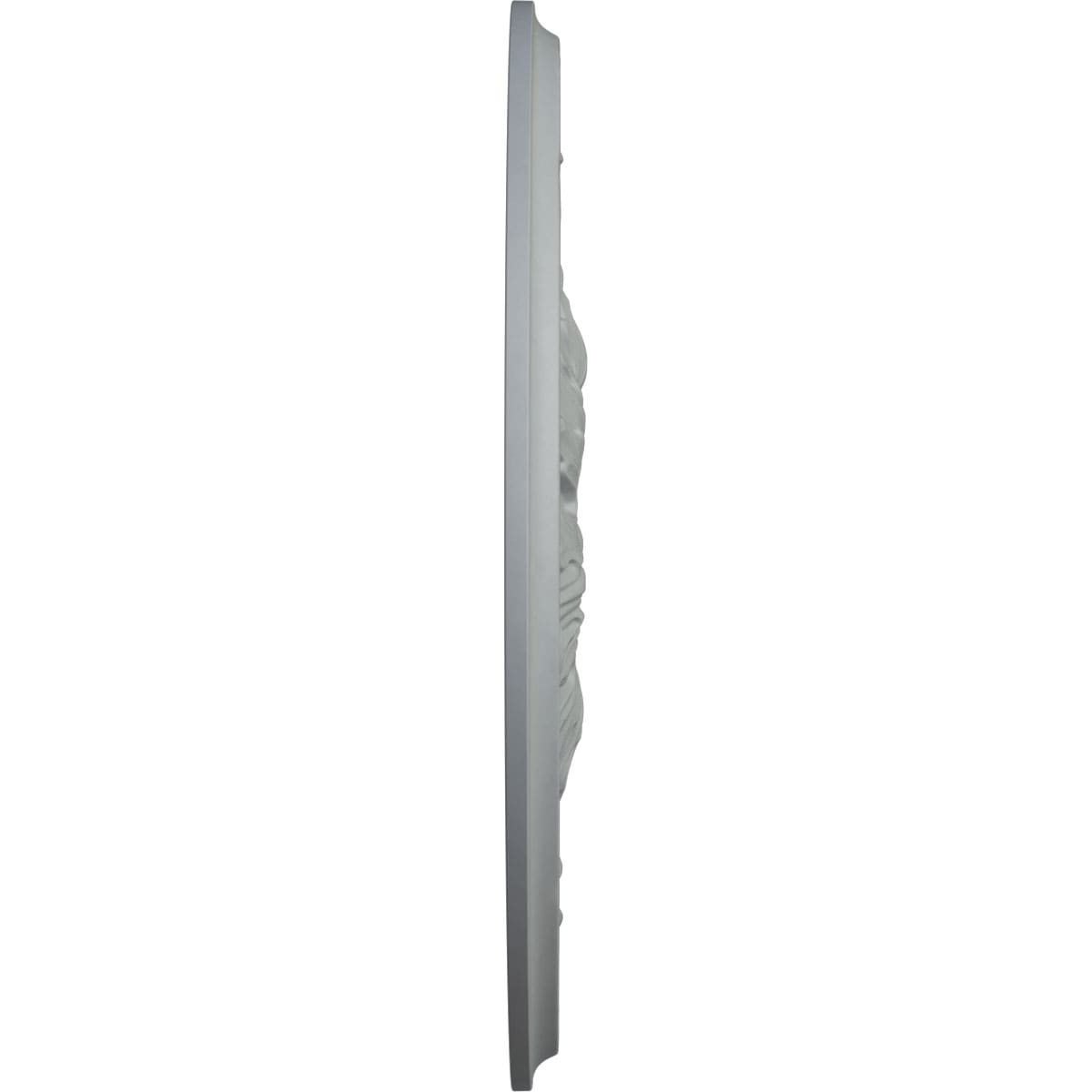 Primed Gray 12.75" Acanthus Ceiling Medallion