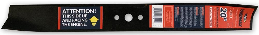 YARDMAX YGB200 20-in Deck Standard Mower Blade for Walk-behind mowers