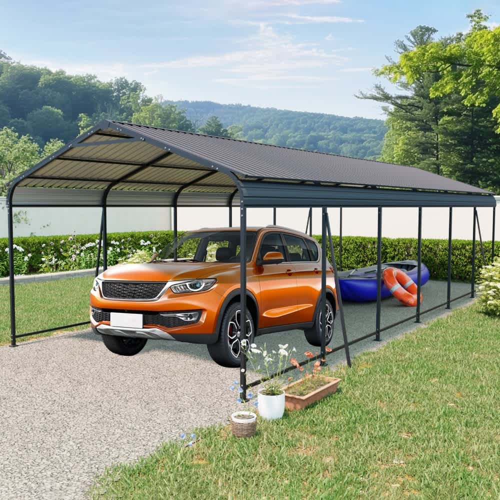 Coolbibila IANO-CARPORT-12-32 Carport-Covers - View #9