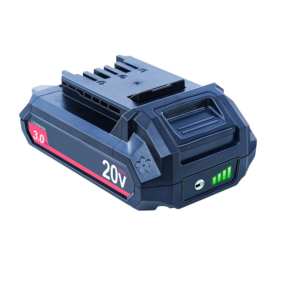 DYRCJ  20V 3.0Ah High Capacity power cell Pack Compatible with Cordless Outdoor Power Tools durable home and garden accessory designed for