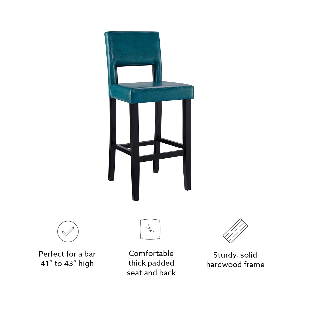 Linon 14054BLU01U stools - View #10