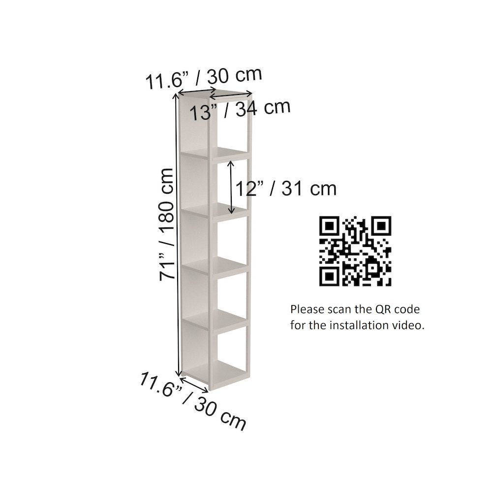 Decorotika TXS71BCB04 bookcases - View #3