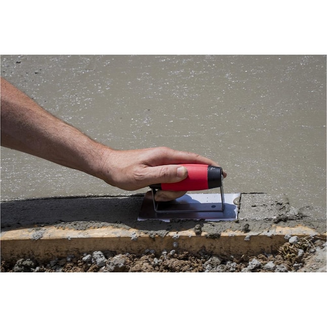 Marshalltown 3 in. W X 6 in. L High Carbon Steel Concrete Edger Marshalltown 3 in. W X 6 in. L High Carbon Steel Concrete Edger