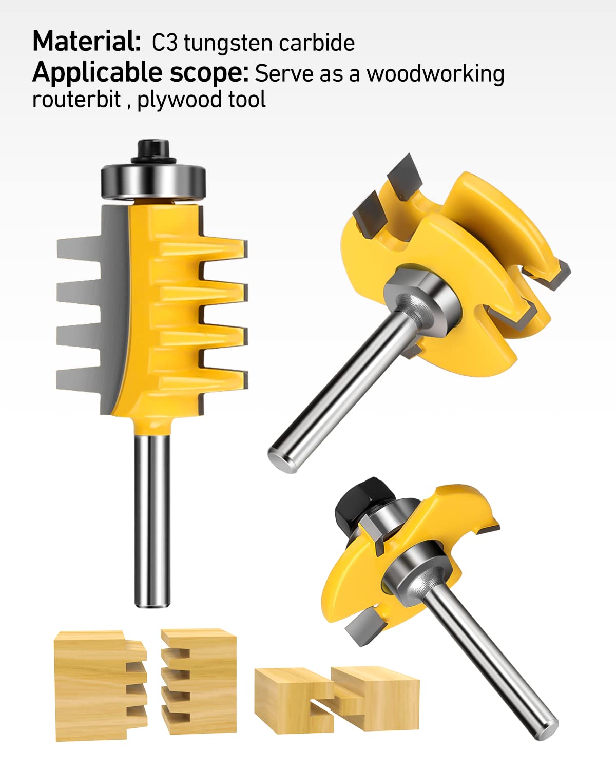SenQWFa LDC0819C181 Cabinetry-Joinery-Router-Bits - View #2