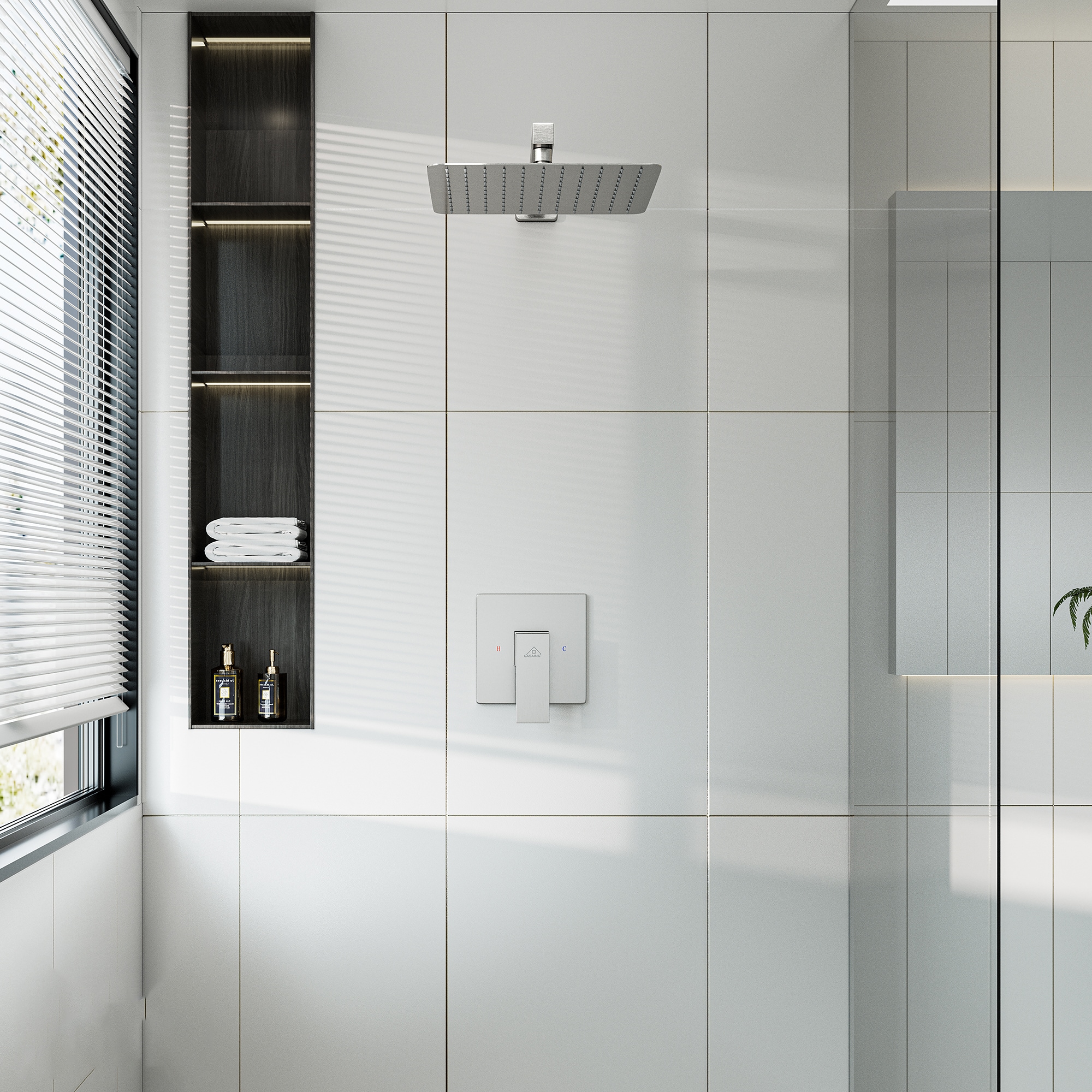 Clihome CHMS-MB-A3793 Showerhead-Bar-Panels - View #2