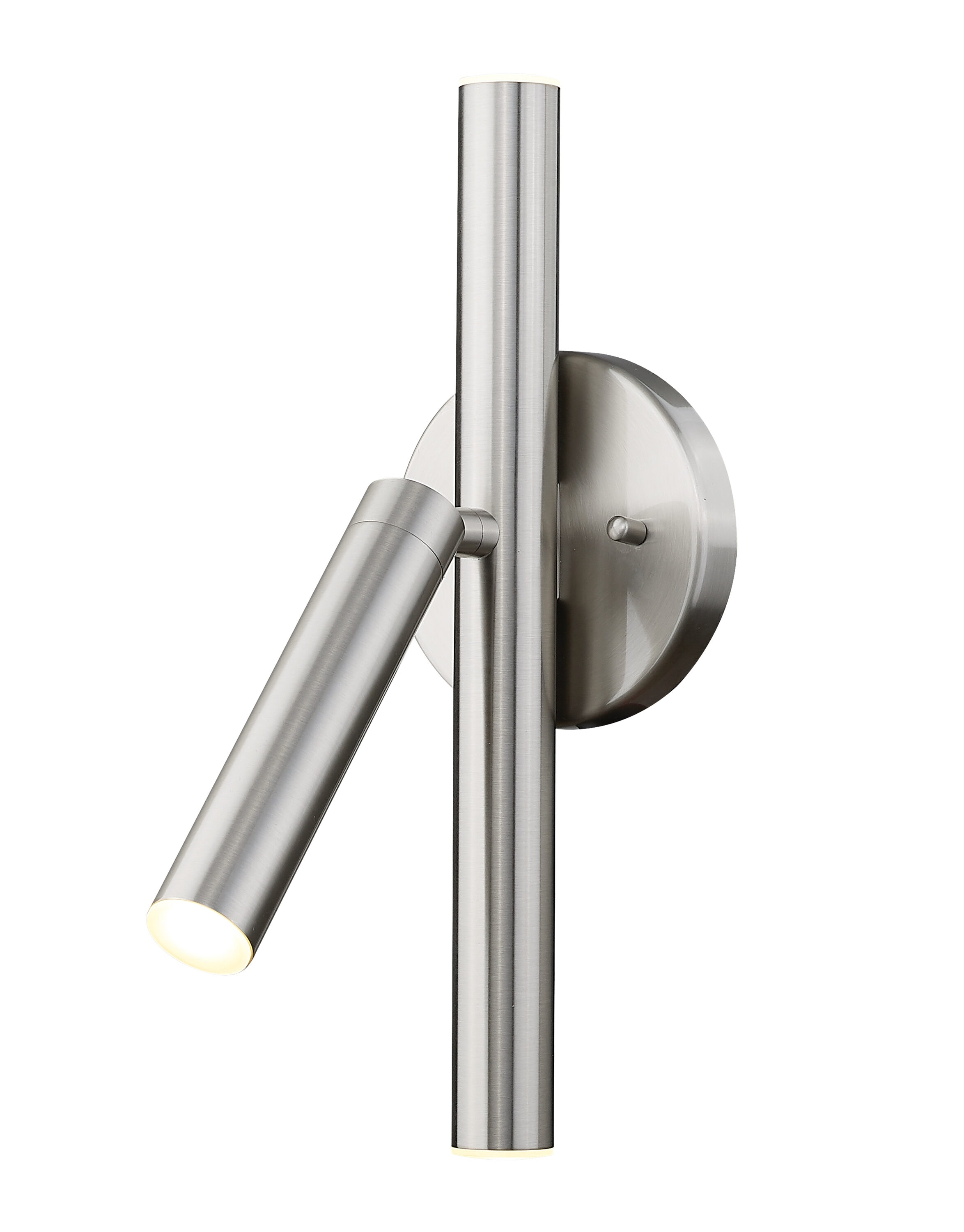 Z-Lite 917-3S-BN-LED Forest 4.75-in W 3 -Light Brushed Nickel Wall Sconce