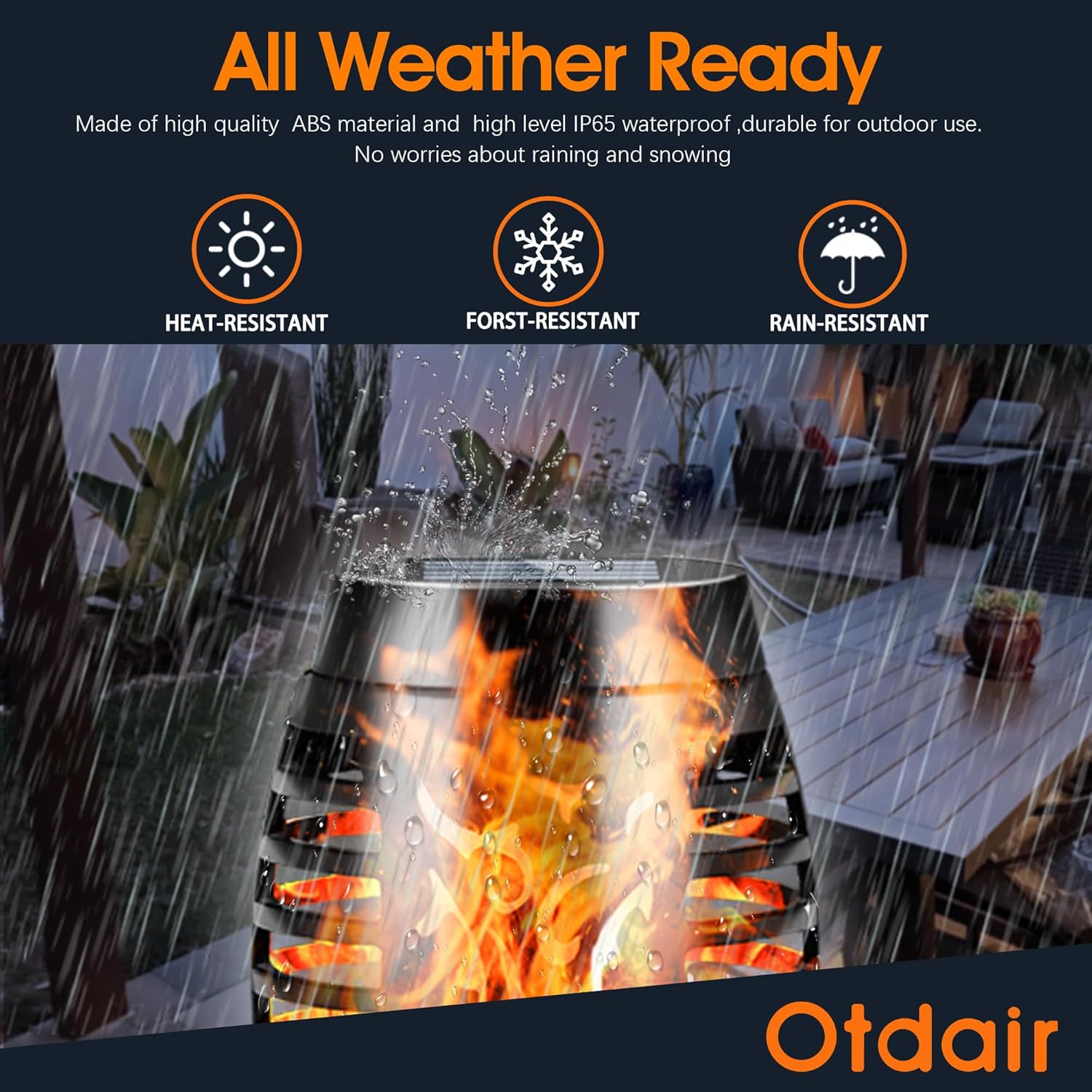 Otdair 12HYD-PURPLE Citronella-Torches - View #3