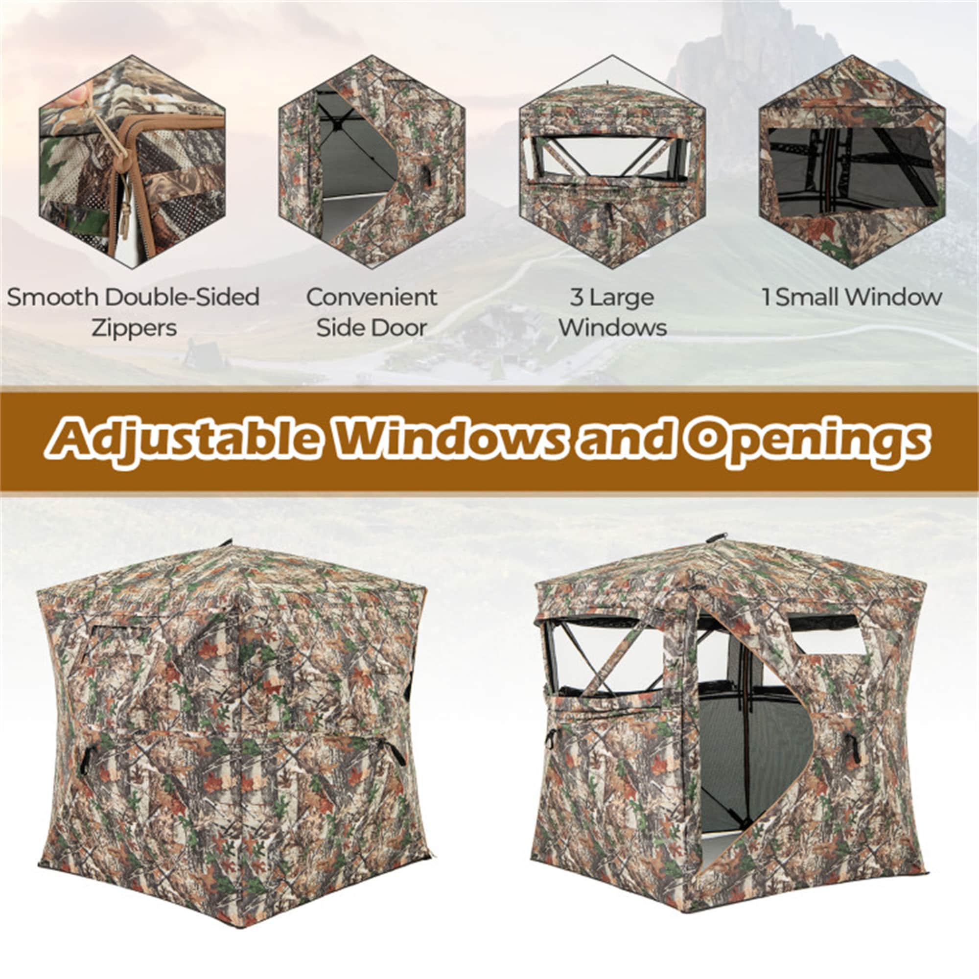 BABOOM BOM-11664BL-CO Hunting-Blinds - View #9