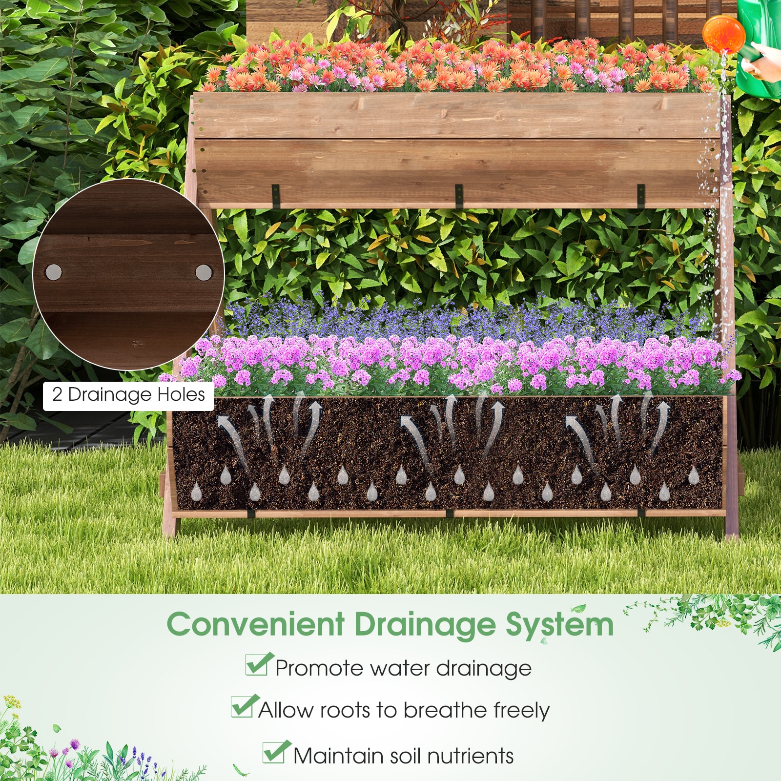 Ayelon GD40GT98BN Raised-Garden-Beds - View #8