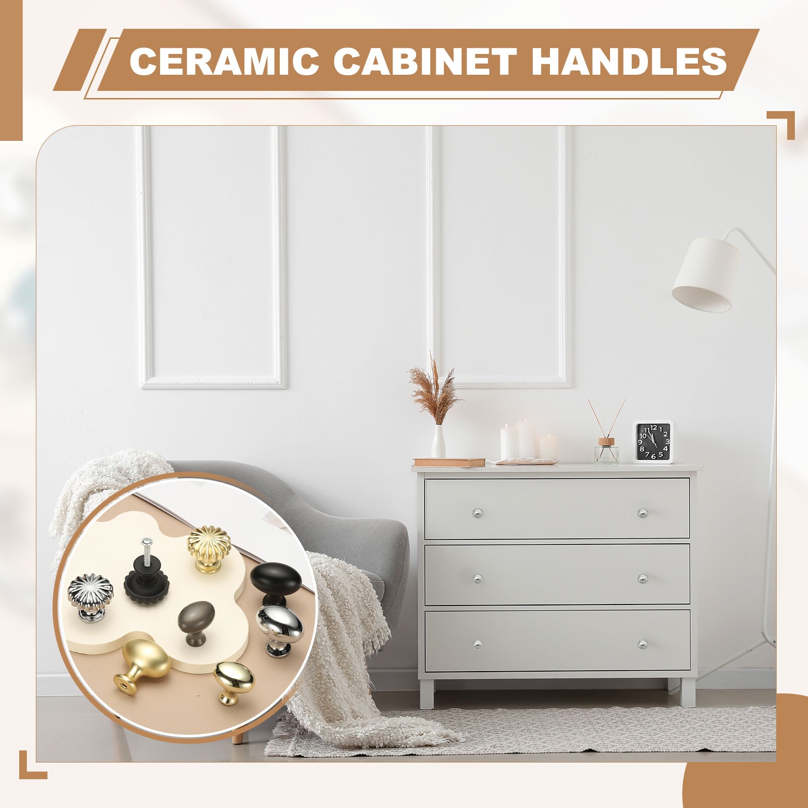 Unique Bargains S25093002UX0869 Cabinet-Pulls - View #6