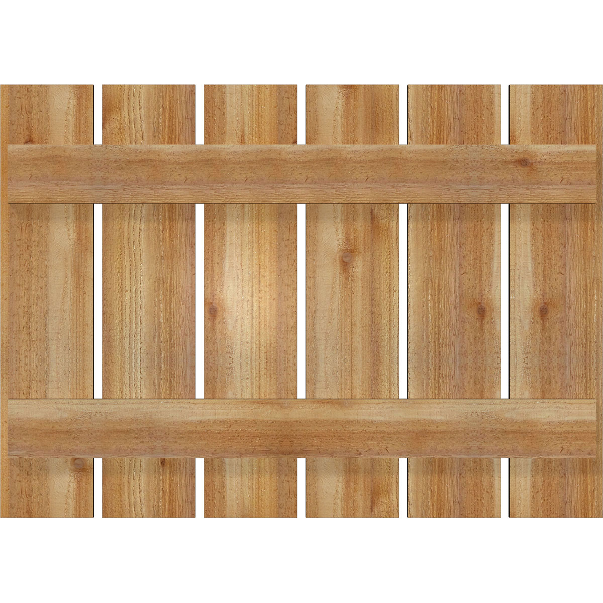 Ekena Millwork RBS06S35X025RWR Exterior-Shutters - View #5