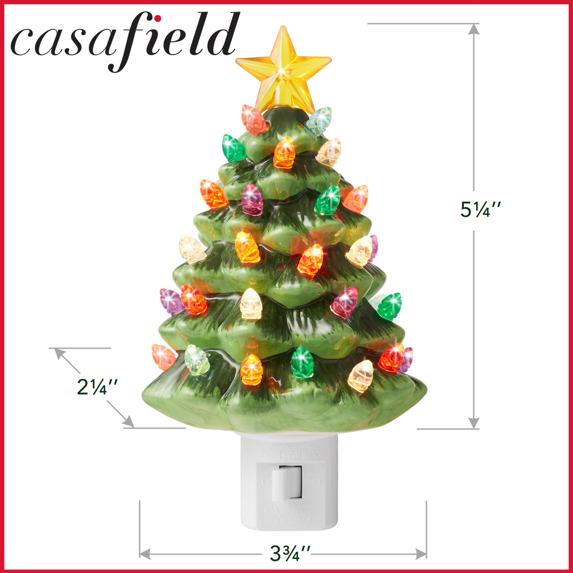 Casafield SZN-NL-821-GRN Night-Lights - View #7