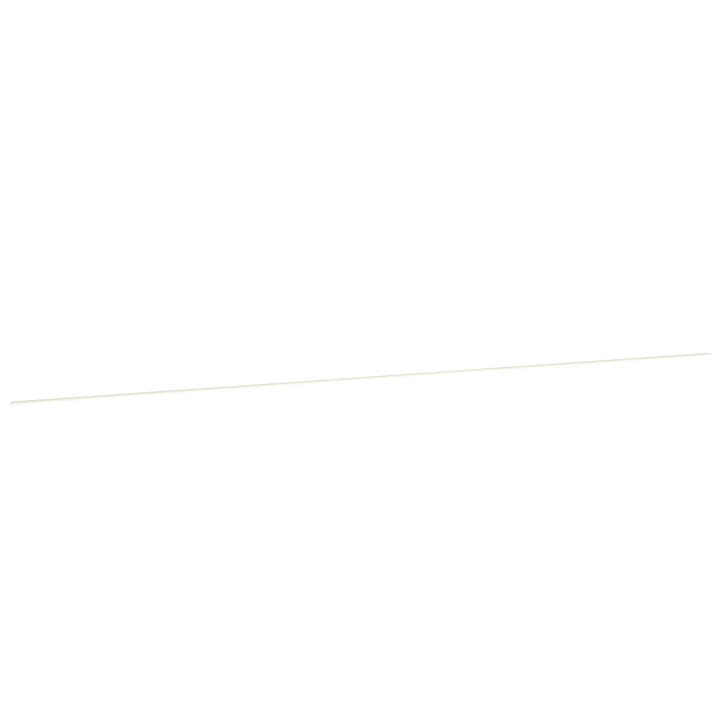RELIABILT 302 SCRIBE8 Cabinet Scribe Rail 96-in W x 0.5-in H x 0.25-in D White Painted
