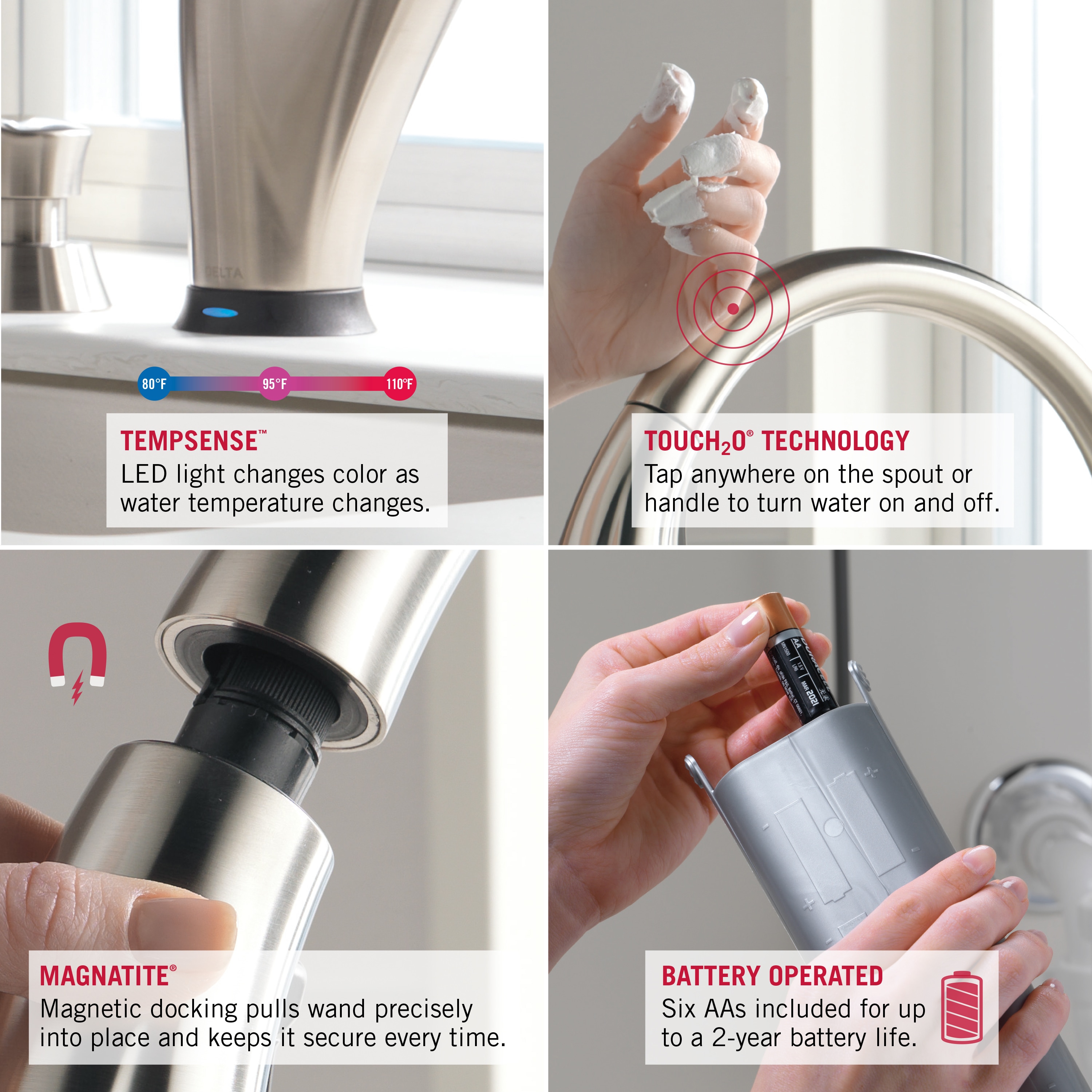 Delta 9678T-SP-DST Kitchen-Faucets - View #5