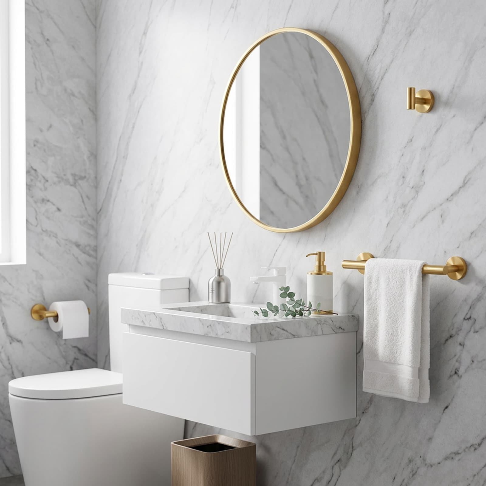 WOWOW 410013G-LW Decorative-Bath-Hardware-Kits - View #3