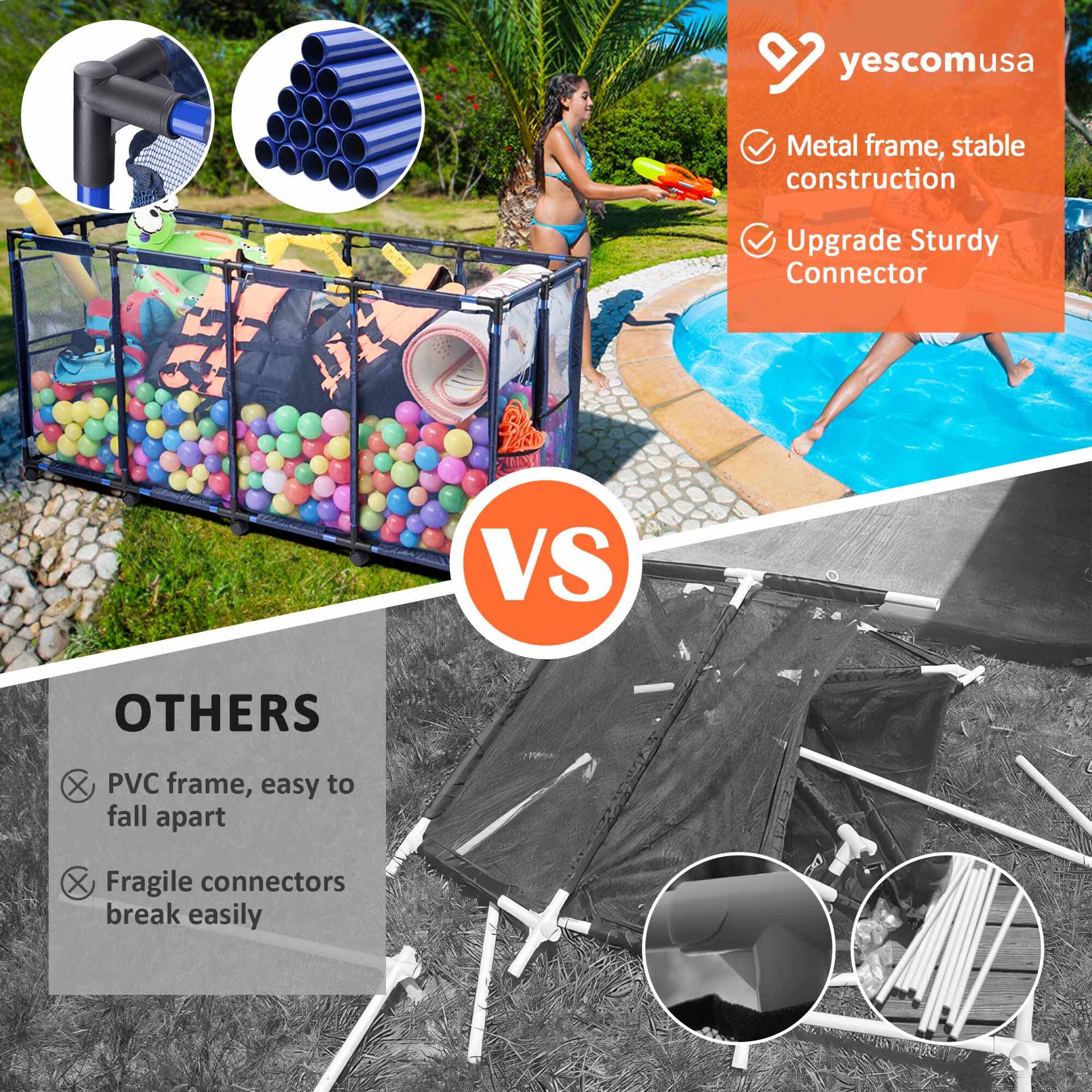 Yescom 06PSB004-4GCWL-03-LO Pool-Organization-Storage - View #2
