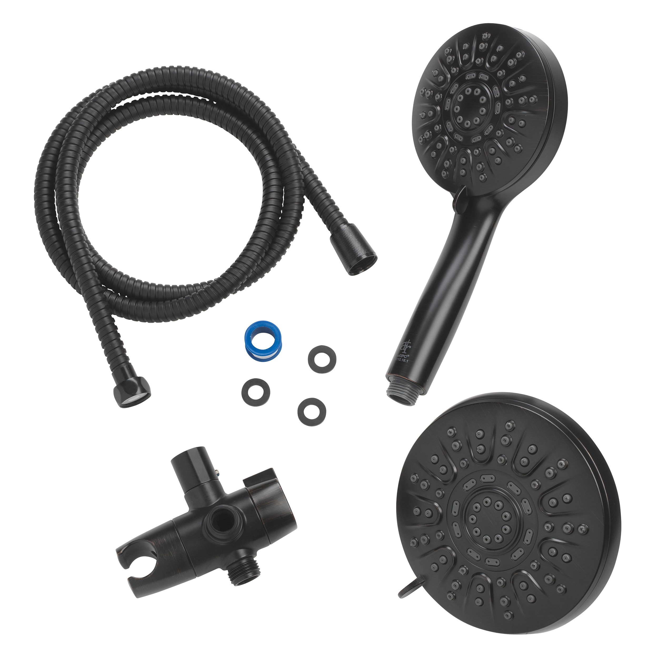 allen + roth 3074-02618-AROB Fixed-Showerhead - View #12