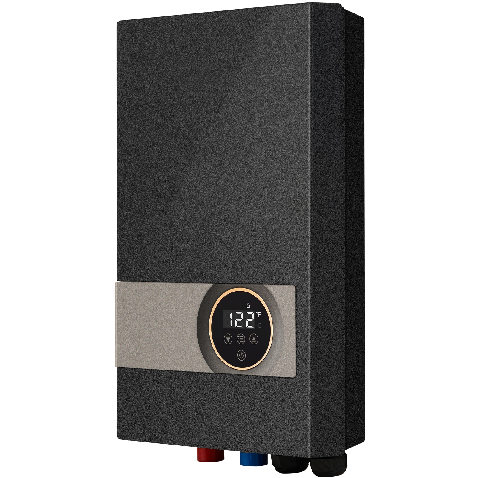 FAVSH Instant Water Heater 18kw Electric Tankless Water Boiler Digital Temperature Display Easy Installation 24-Hour Water Supply For Kitchen Bathroom Shower Mall Salon Shampoo ETL Listed