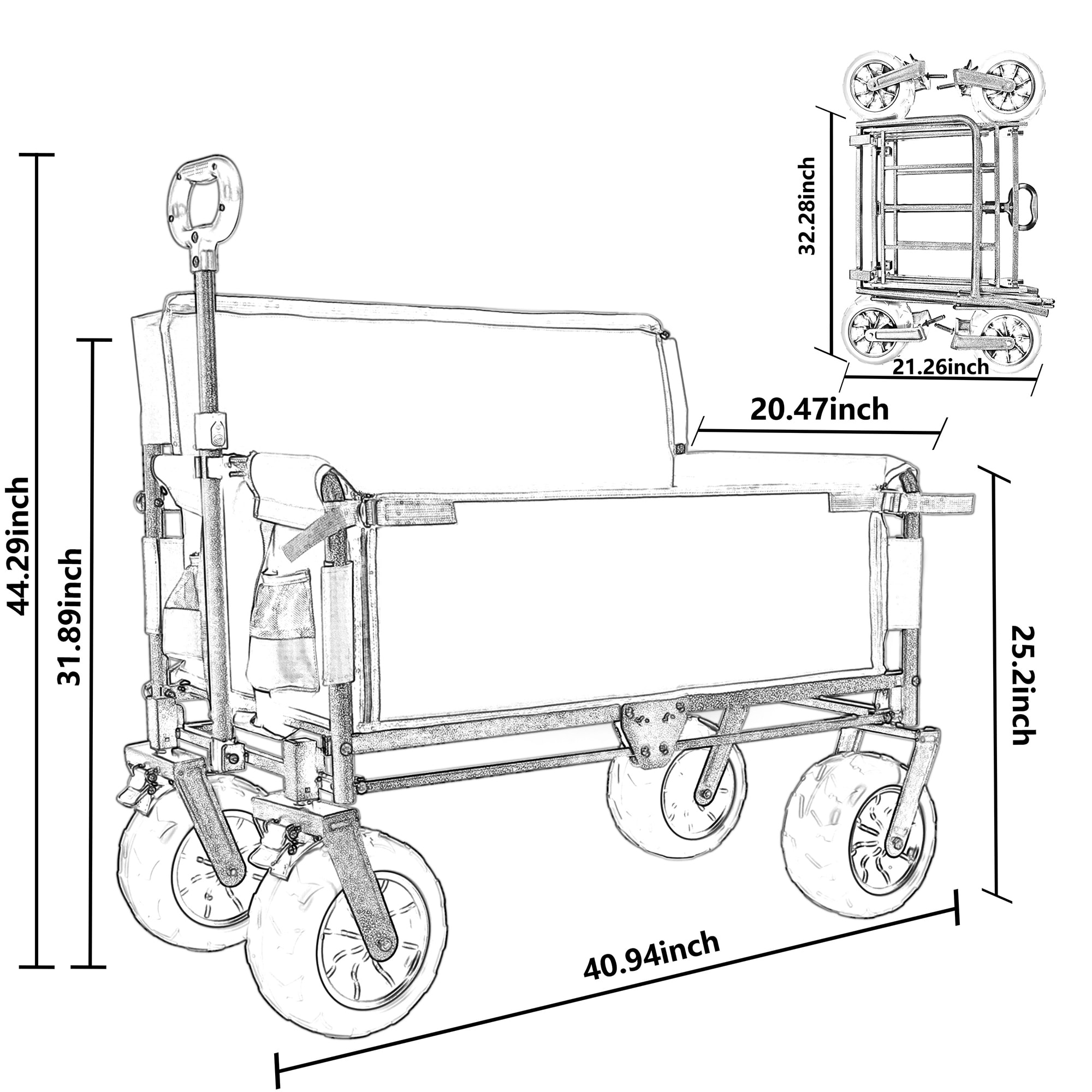 Bybafun YF5700084 Yard-Carts - View #6