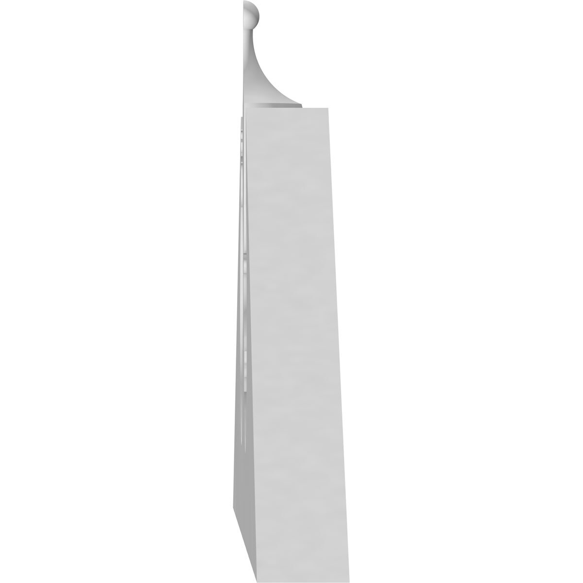 Ekena Millwork PEDPS074X185ACR00 Exterior-Window-Trim - View #4