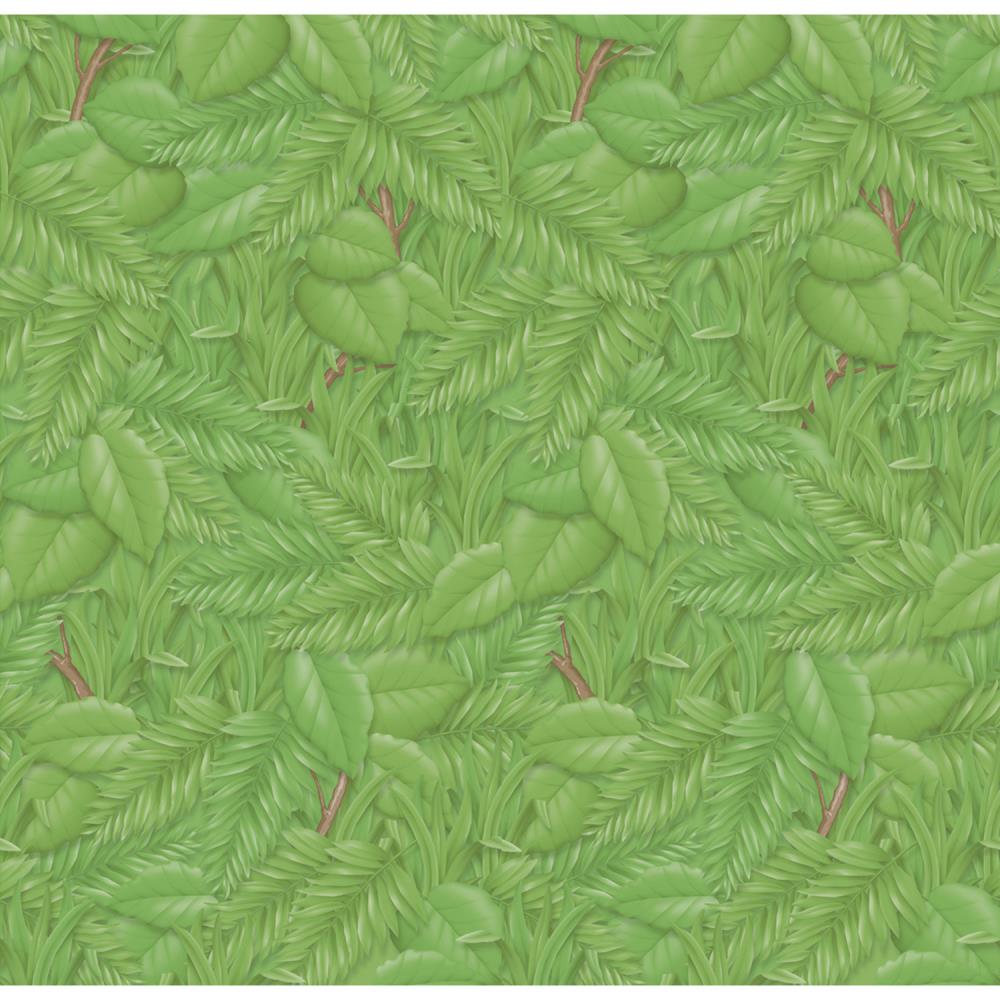 Fadeless Bulletin Board Art Paper, Tropical Foliage, 48 In x 50 Ft, 1 Roll  at