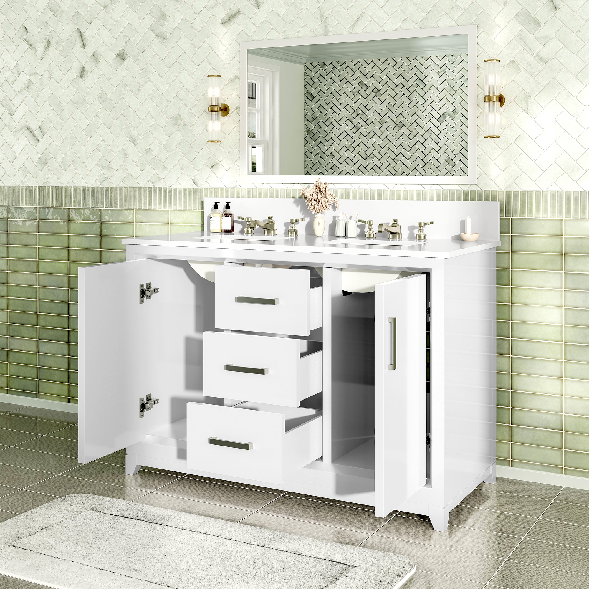 JEAREY DXRTZ-GY Bath-Vanity-Combo - View #4