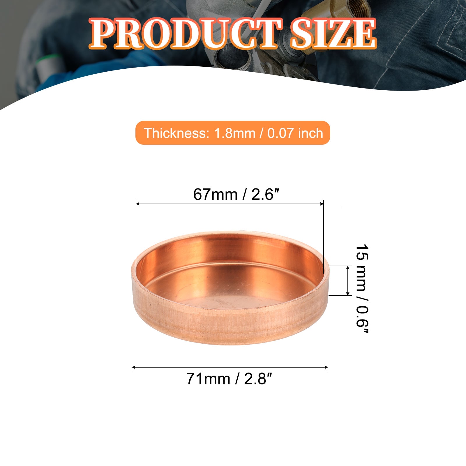 PATIKIL S26081200UX8896 Structural-Pipe-Fittings - View #2
