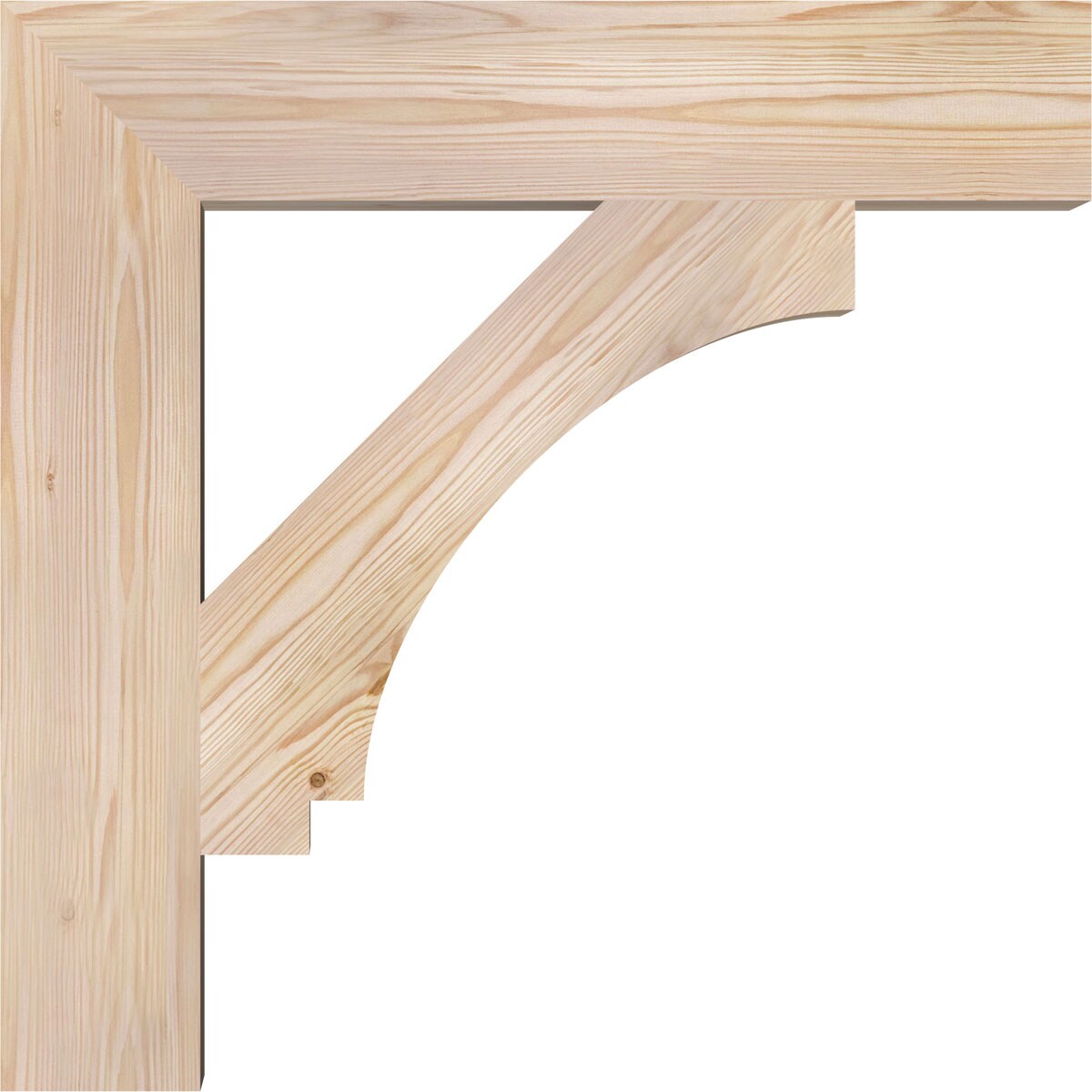 Ekena Millwork BKT06X30X30IMP05SDF Exterior-Brackets-Braces - View #3