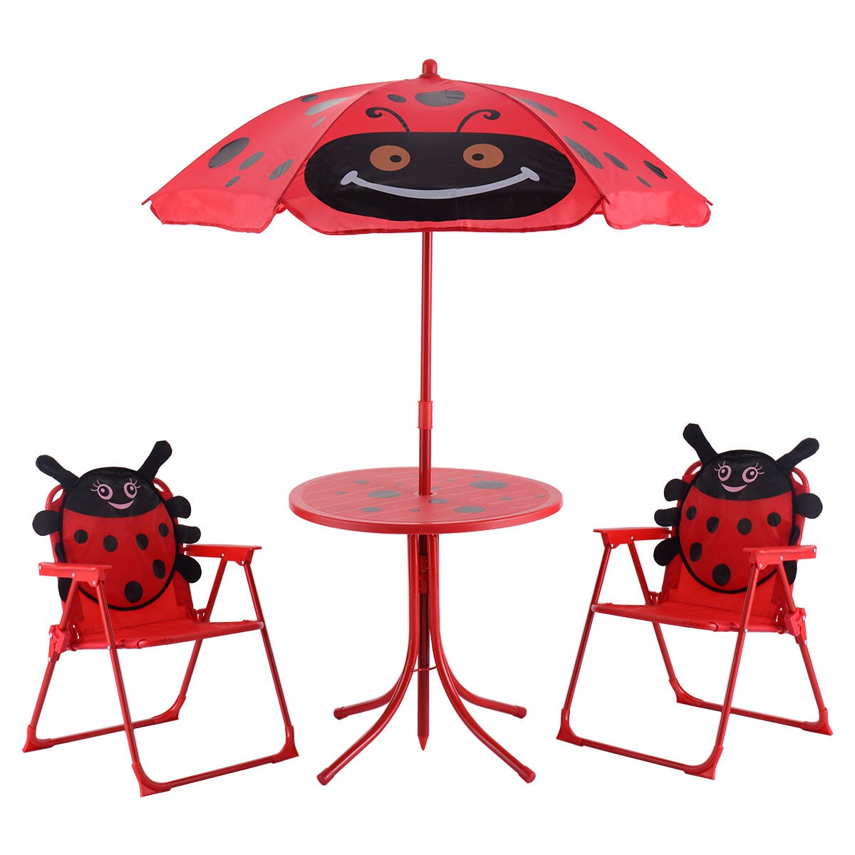 Elmo folding table and best sale chair set