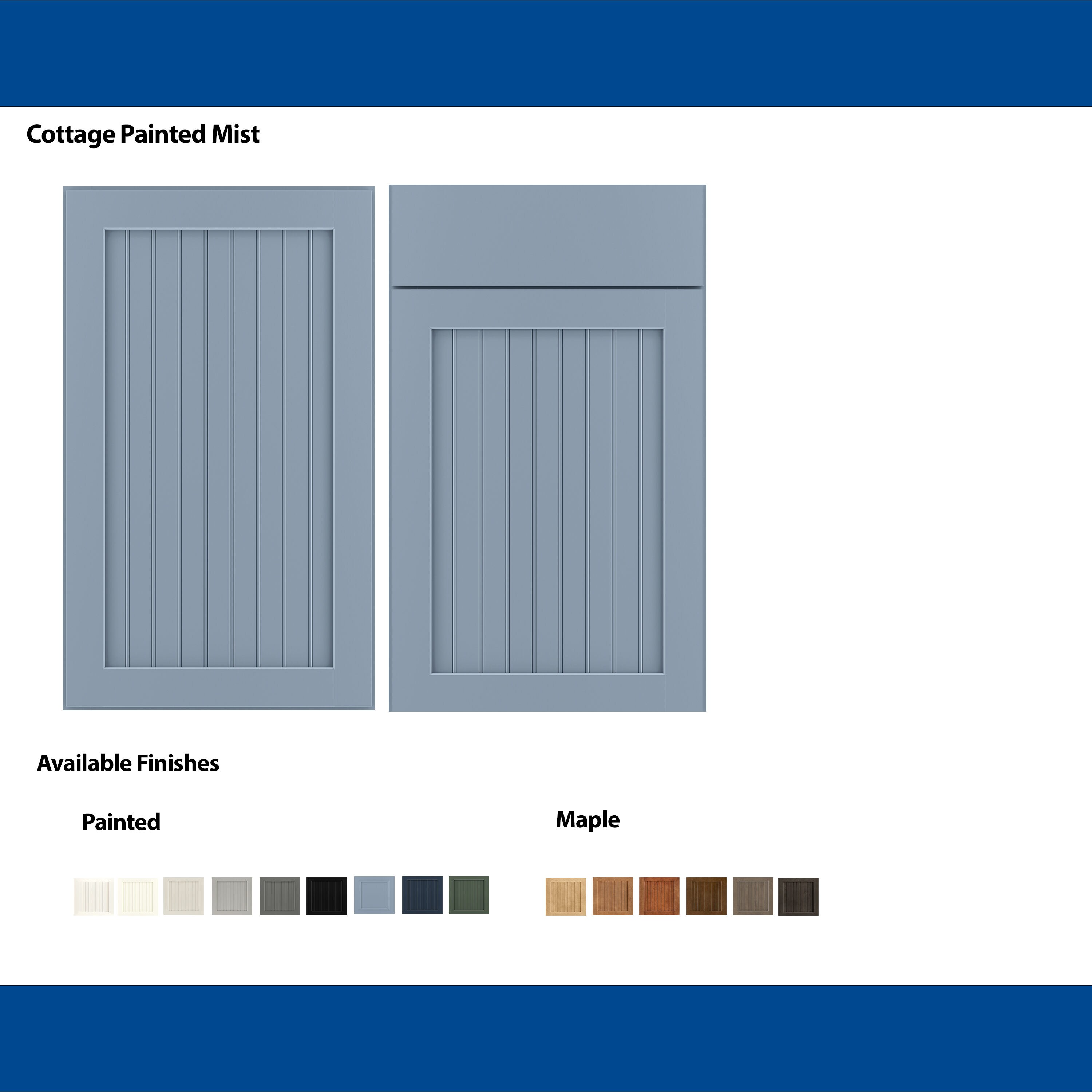 Shenandoah Cottage 14 562 In W X 14 5 In H Mist Painted Kitchen Cabinet   64938734 