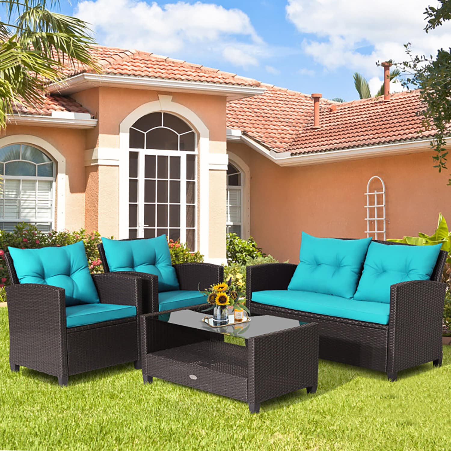 GZMR GZ-OUGO201REA Patio-Conversation-Sets - View #4