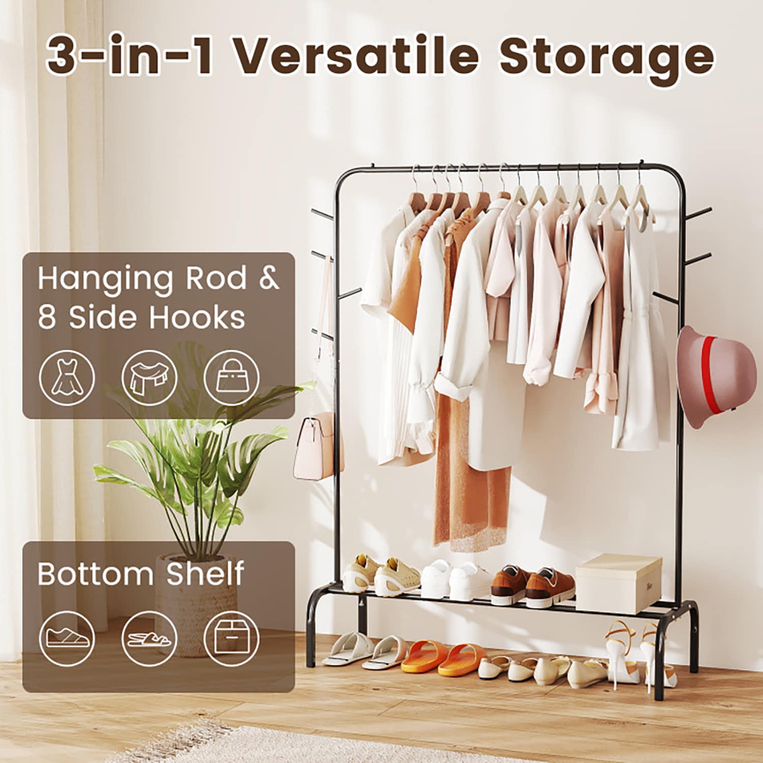 GZMR YDIN00718CBK Garment-Racks - View #5