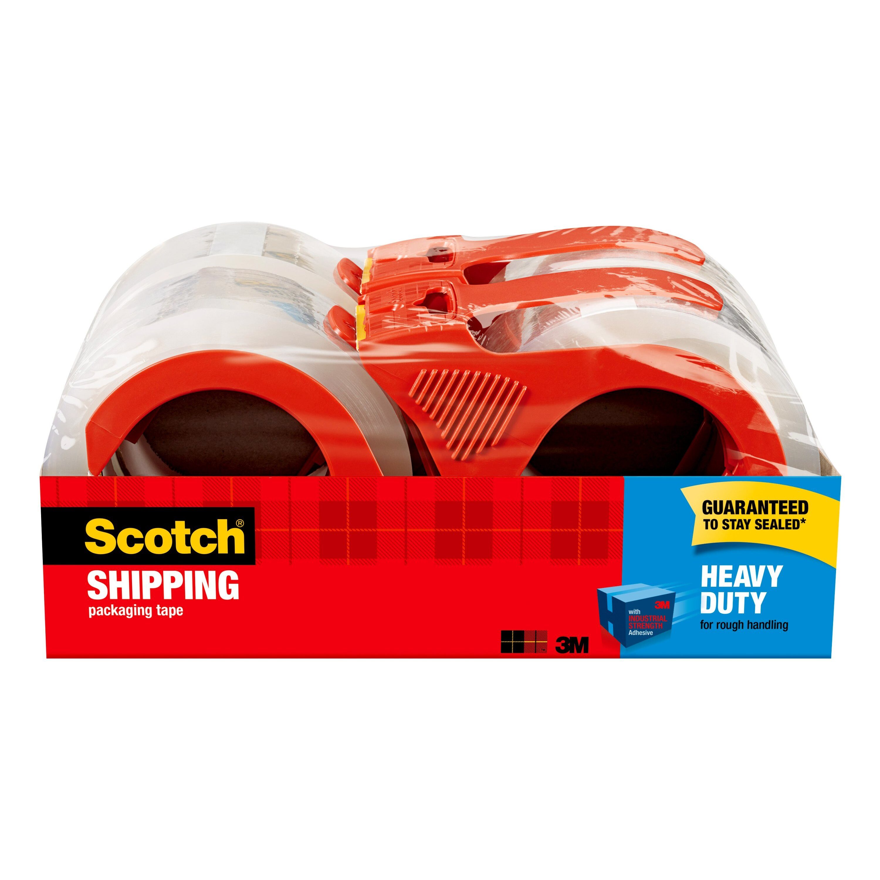  Scotch Shipping Packaging Tape, 1.88 x 54.6 yd, 6 Rolls  (3350-6) : Packing Tape : Office Products