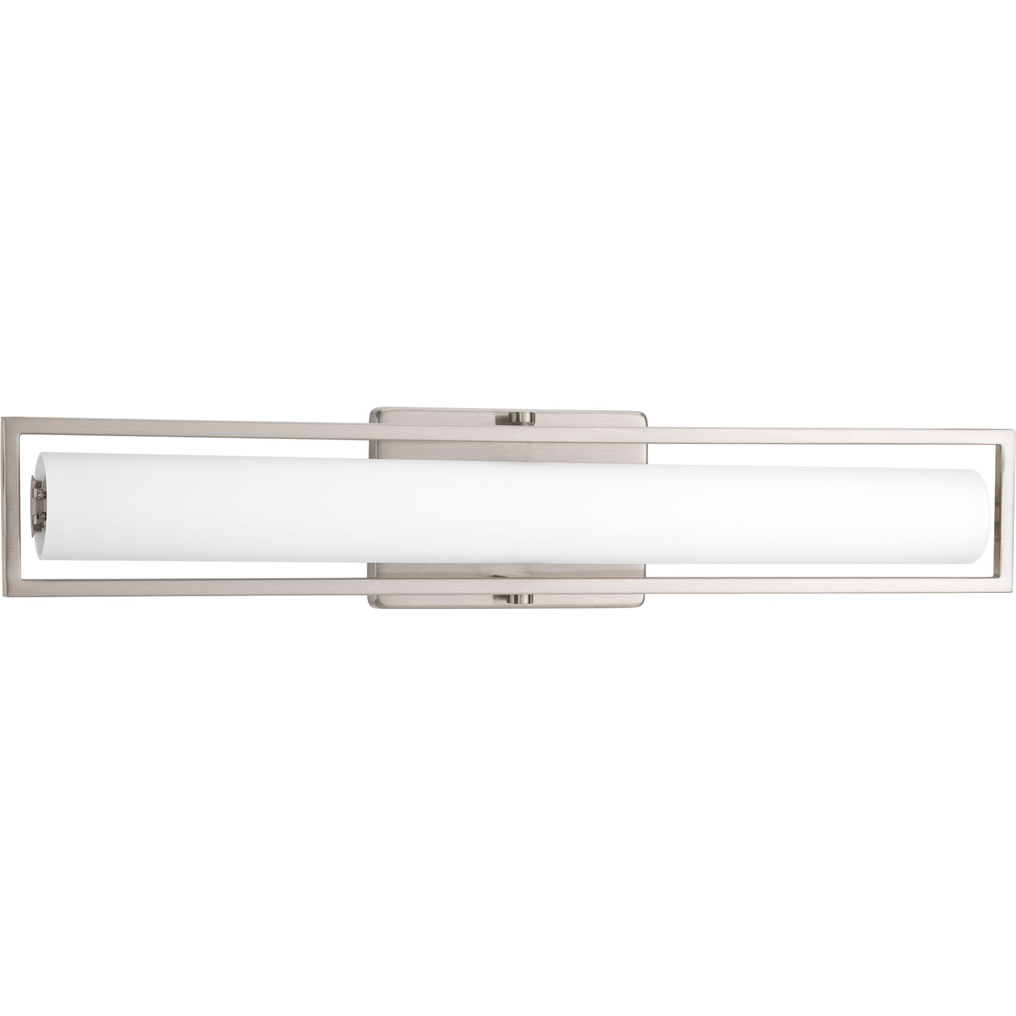 Progress Lighting P2782-0930K9 Frame LED 24-in 1-Light Brushed Nickel LED Modern/Contemporary Vanity Light Bar