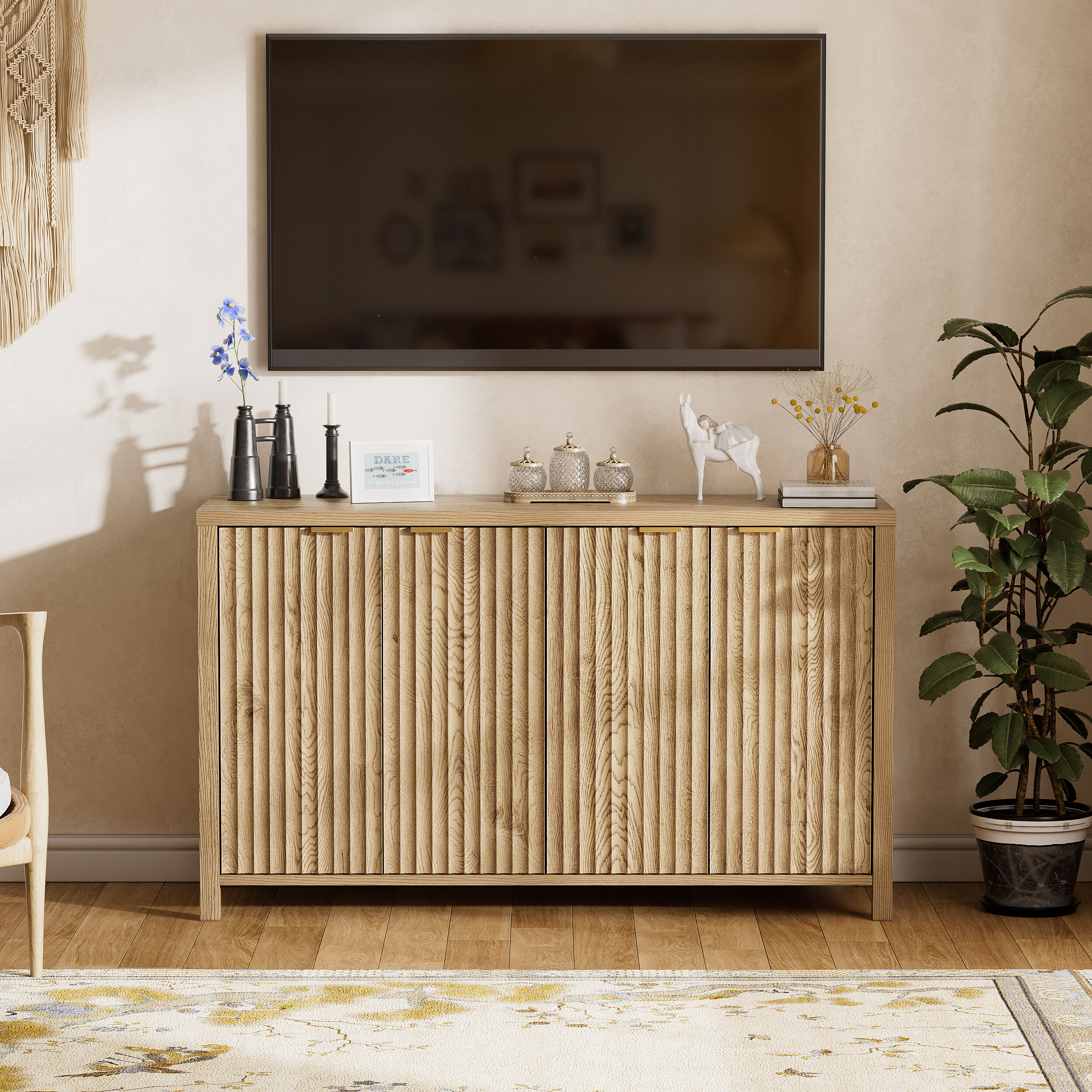 PAKASEPT TTF0083WXY241101 Brown 3 -Drawer Standard dresser