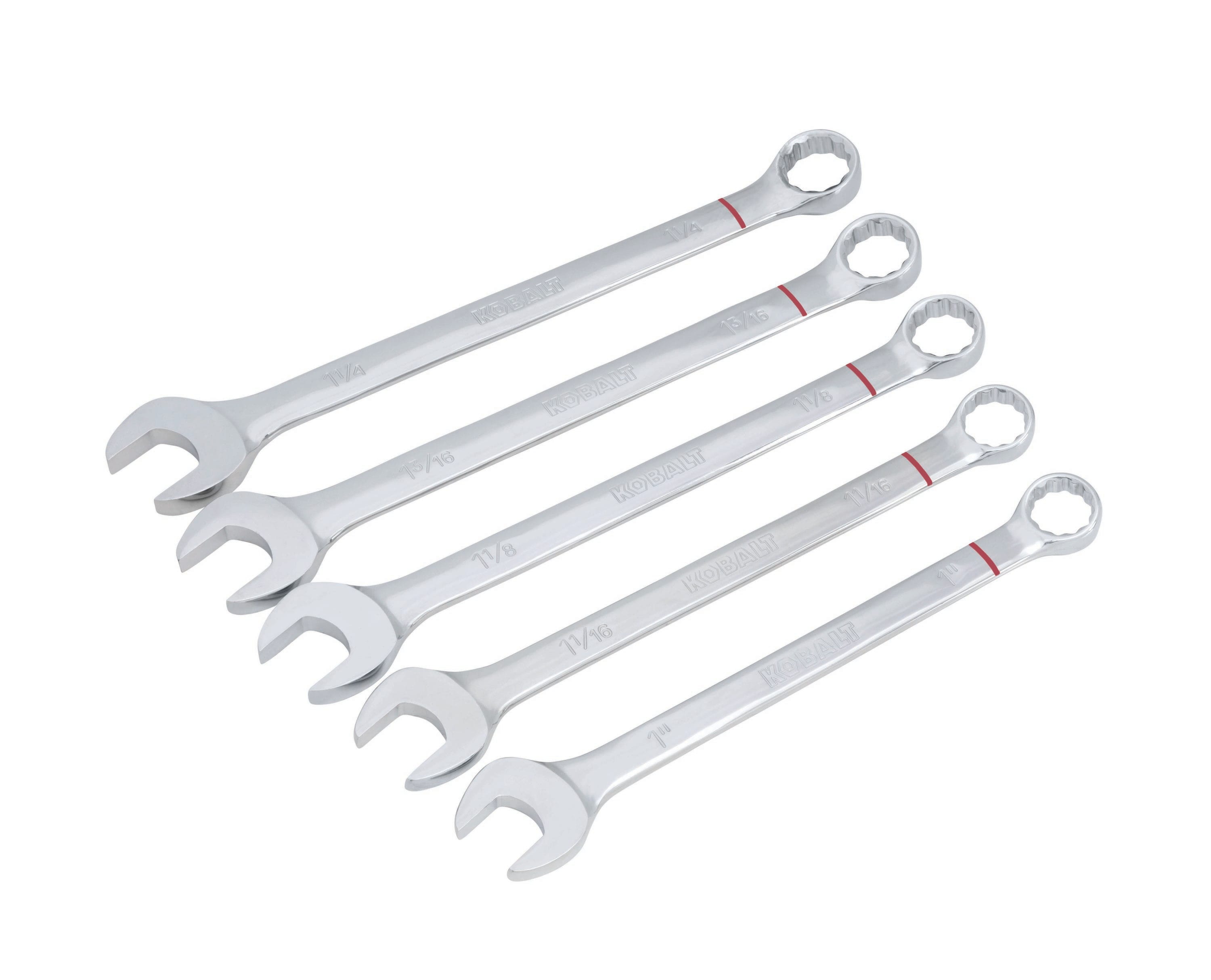Kobalt 5-Piece 12-Point Standard (SAE) Standard Combination Wrench Set