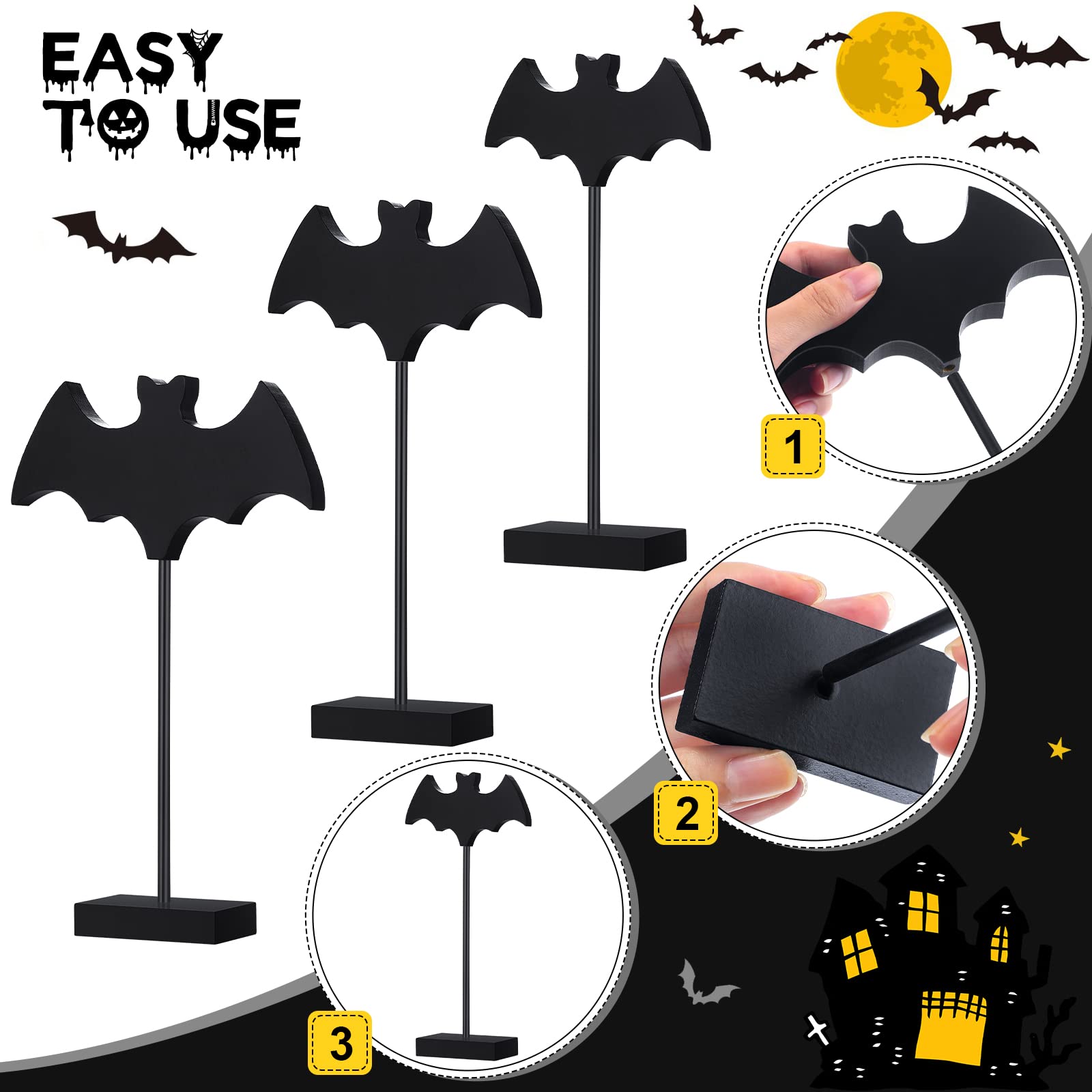 ZHLKING 885287528535 Table-Halloween-Decor - View #3
