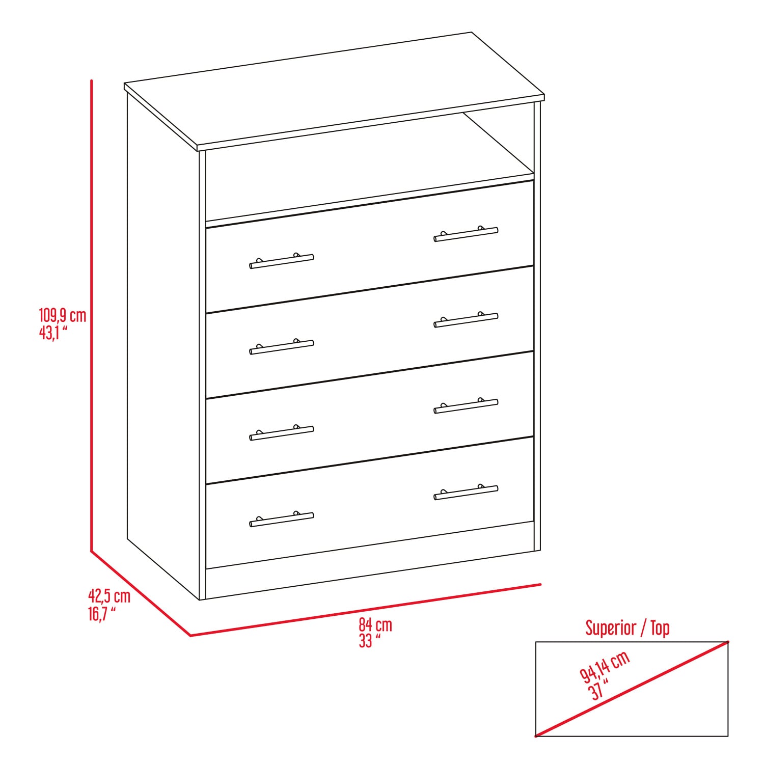 Streamdale Furniture B062S00071 armoires - View #5