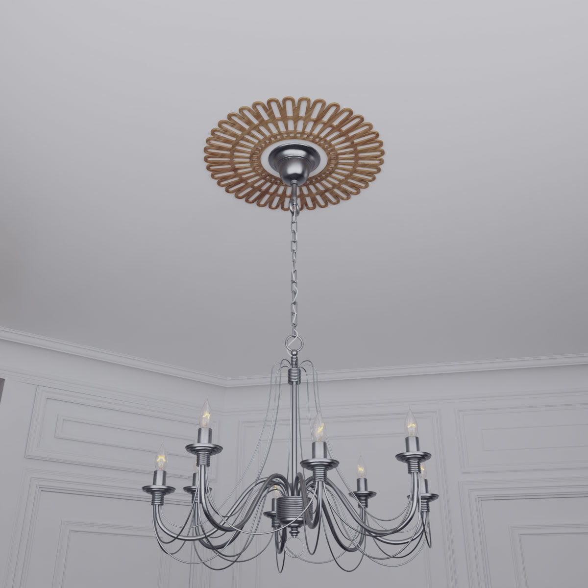 Ekena Millwork CMWP20X0250CRWA Ceiling-Medallions - View #11