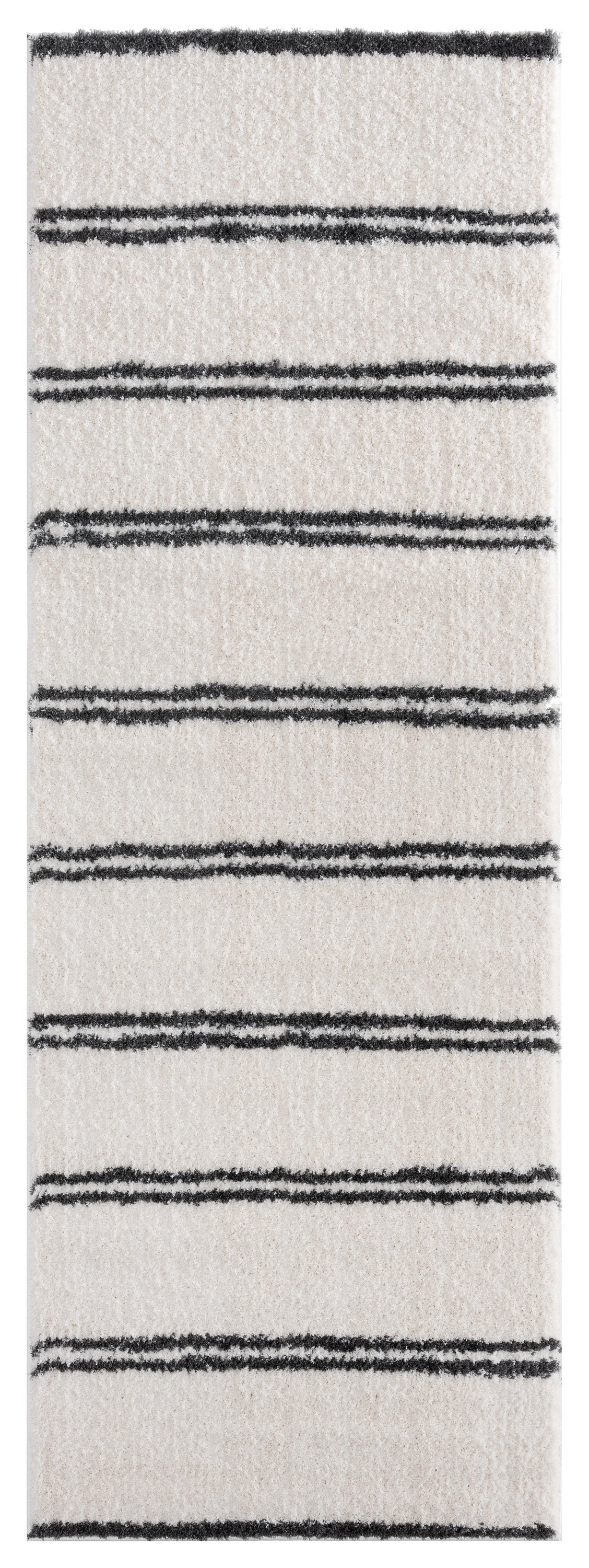 United Weavers Of America 1840 20399 28E Tranquility 3 x 8 (ft) Polyester White Rectangular Indoor Geometric Area rug