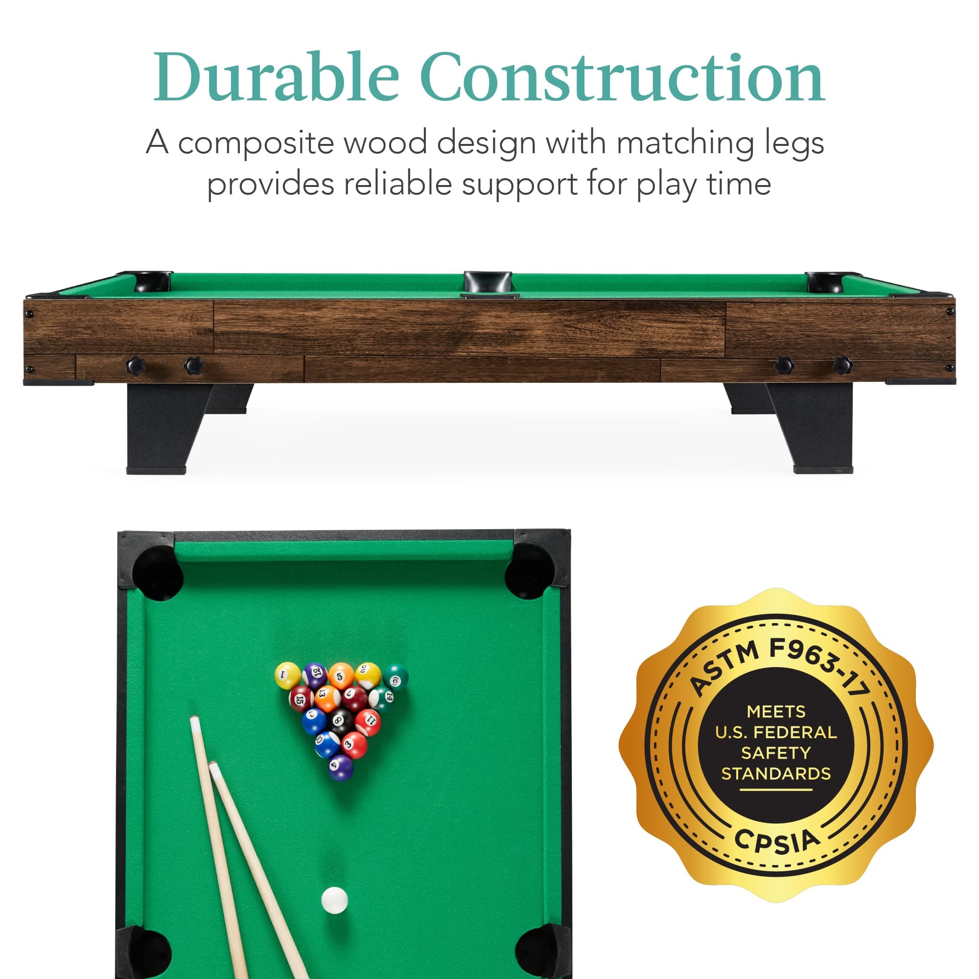 Best Choice Products SKY7220 Multi-Game-Tables - View #2