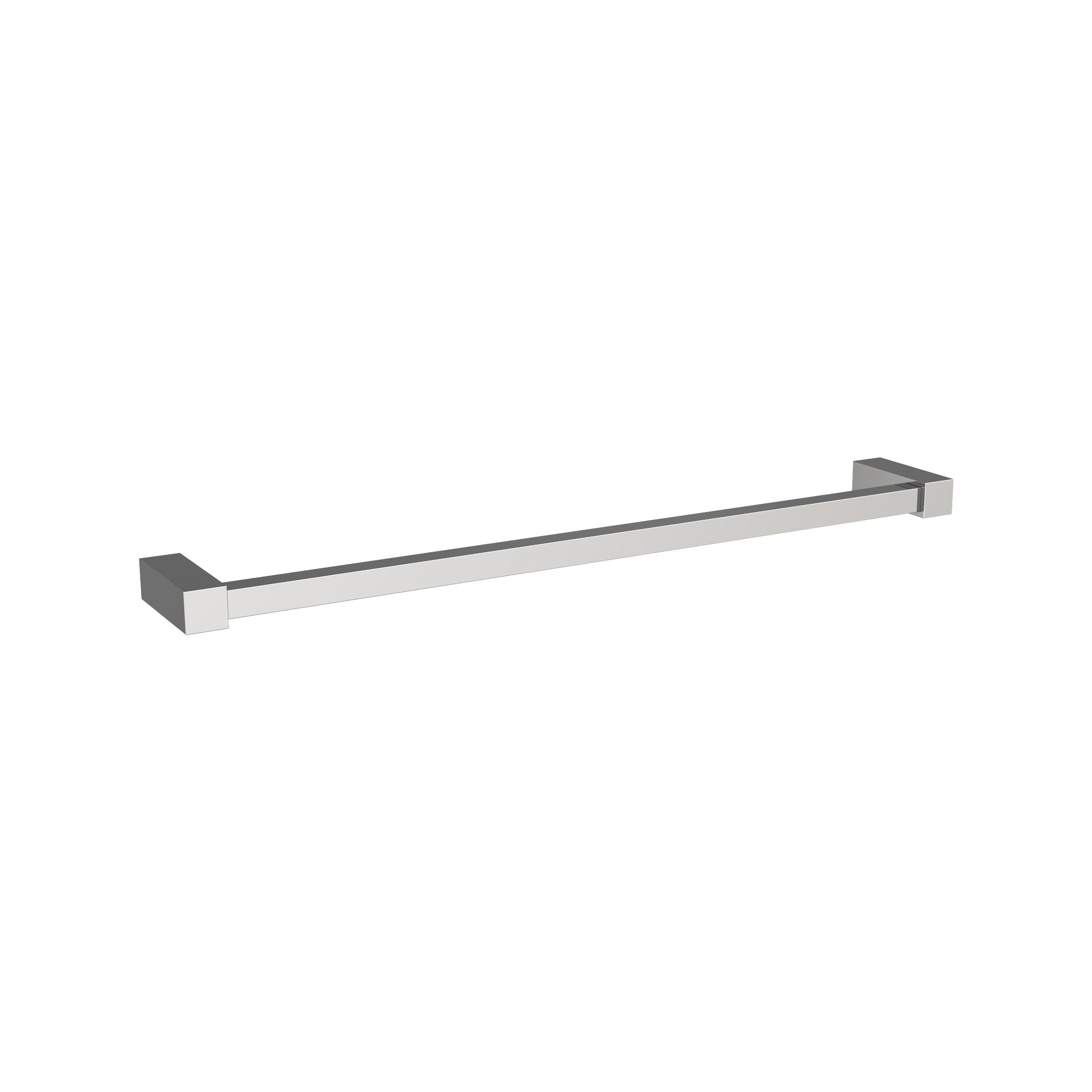Amerock BH3608326 Monument 18-in Chrome Wall mount Single Towel Bar