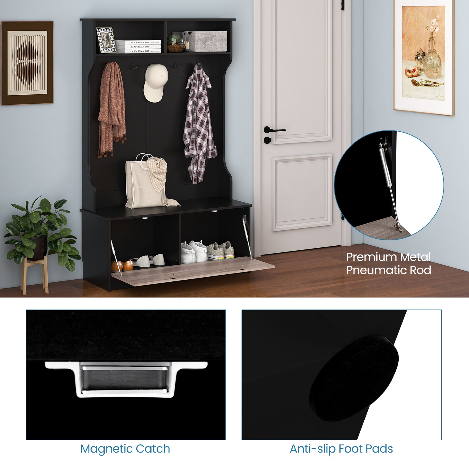 Slickblue D-CO-KD84401UH Coatrack-Stands-Pedestals - View #4