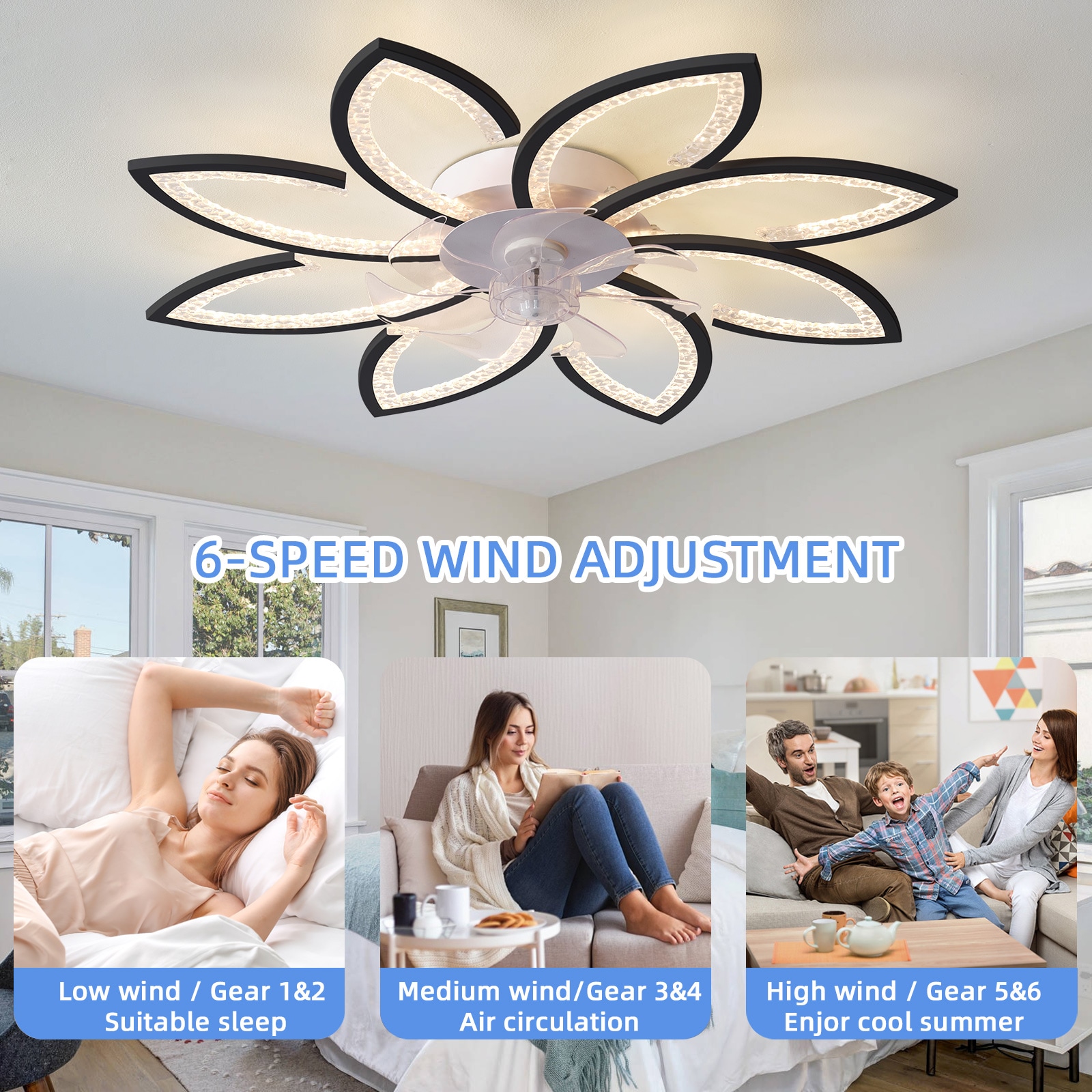 SINOFURN SYB510062GD Ceiling-Fans - View #5