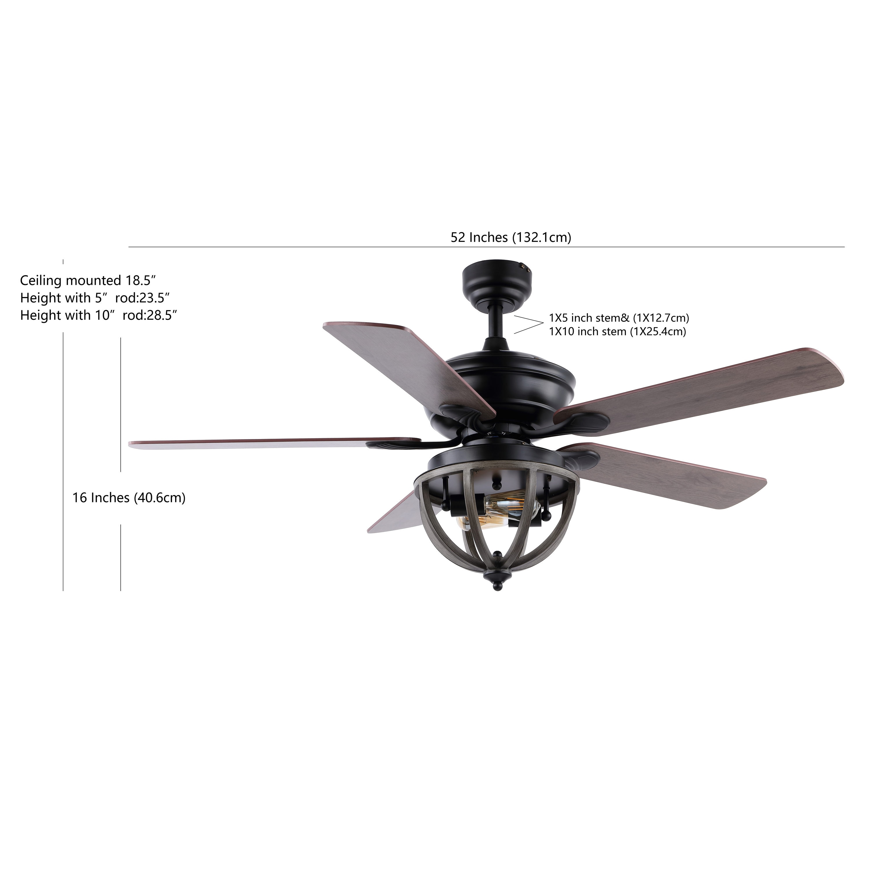 JONATHAN  Y JYL9613A Ceiling-Fans - View #5