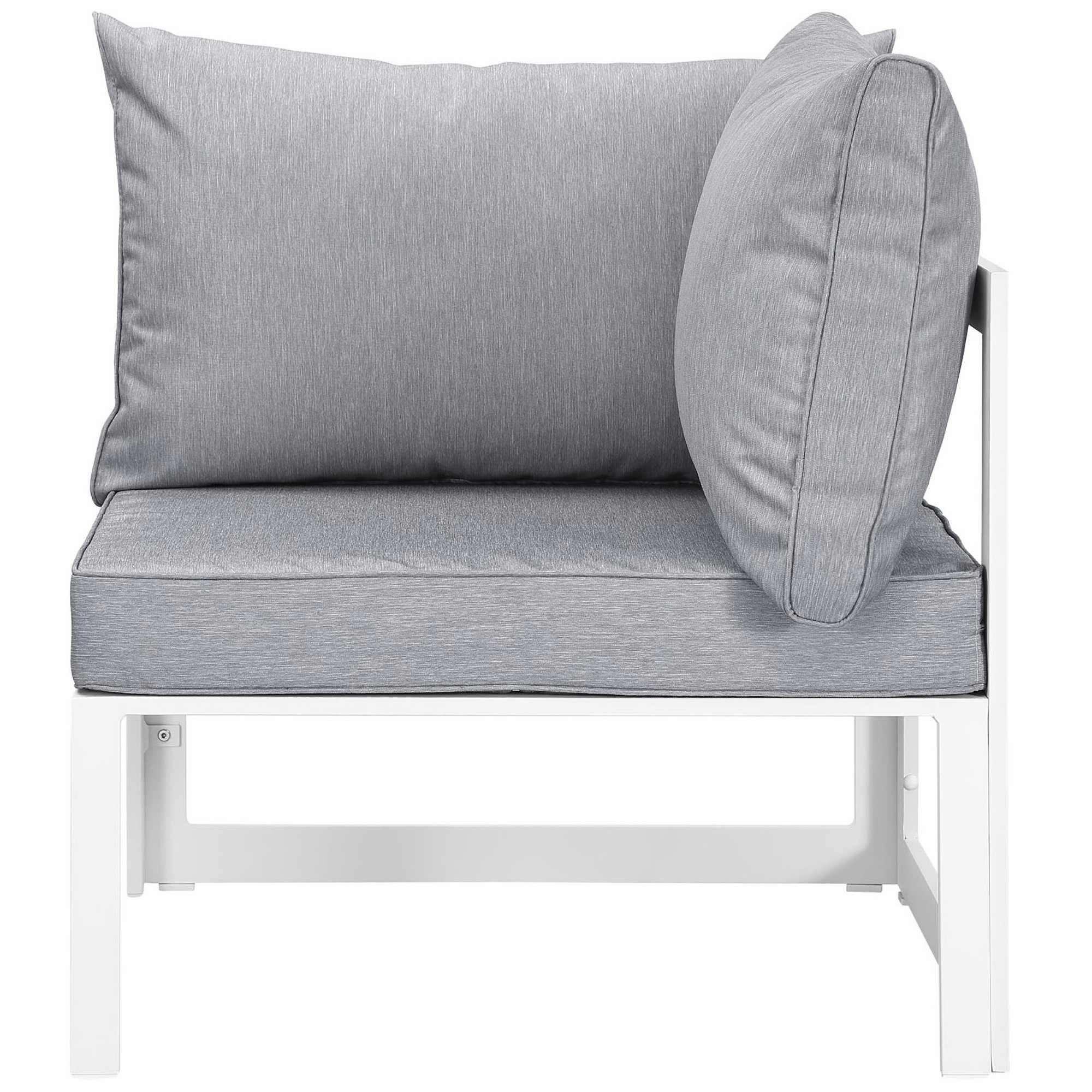 Modway EEI-1731-WHI-GRY-SET Patio-Conversation-Sets - View #6